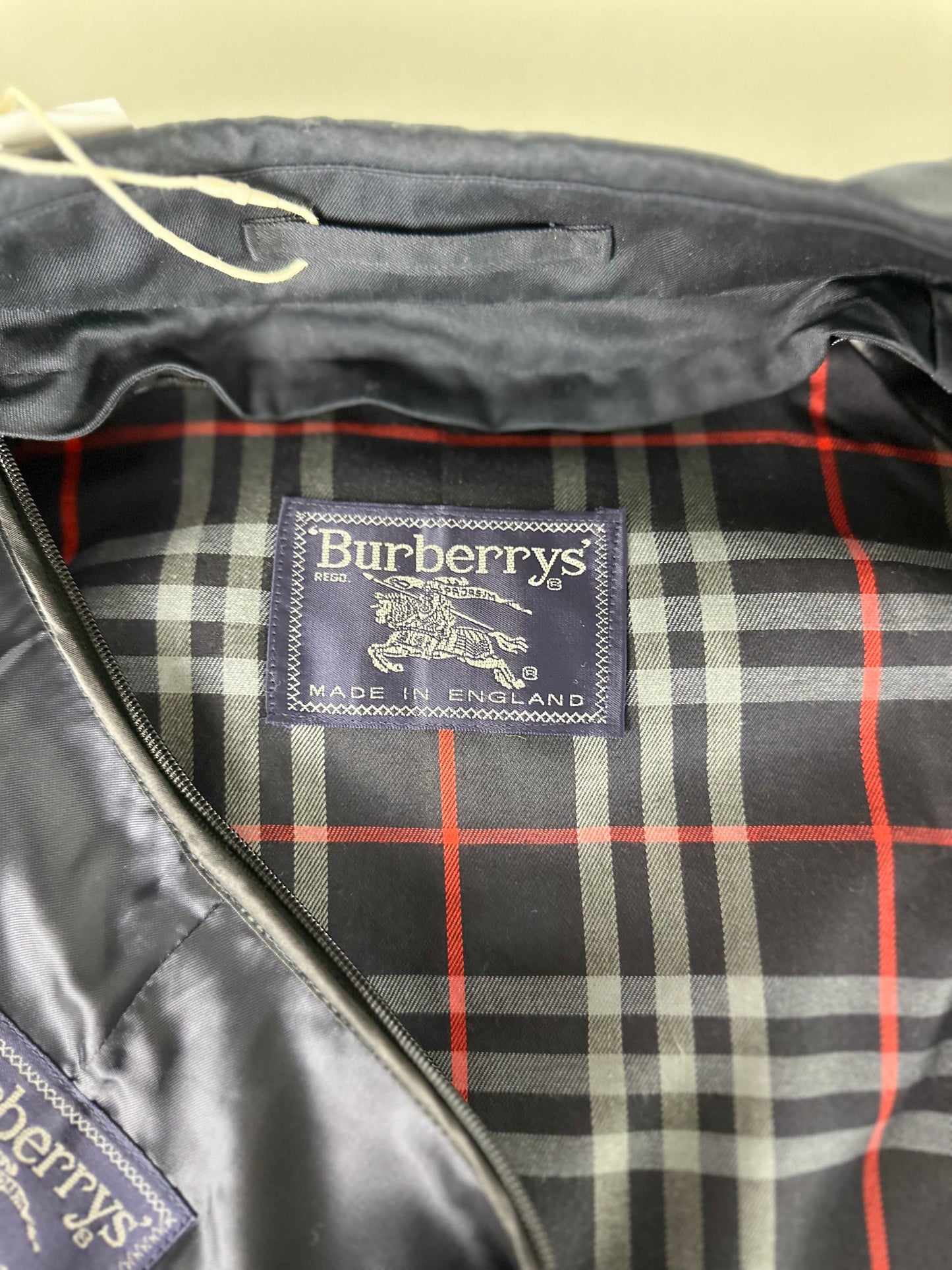 Vintage Burberry Trench Coat Size 54 XL With Lining