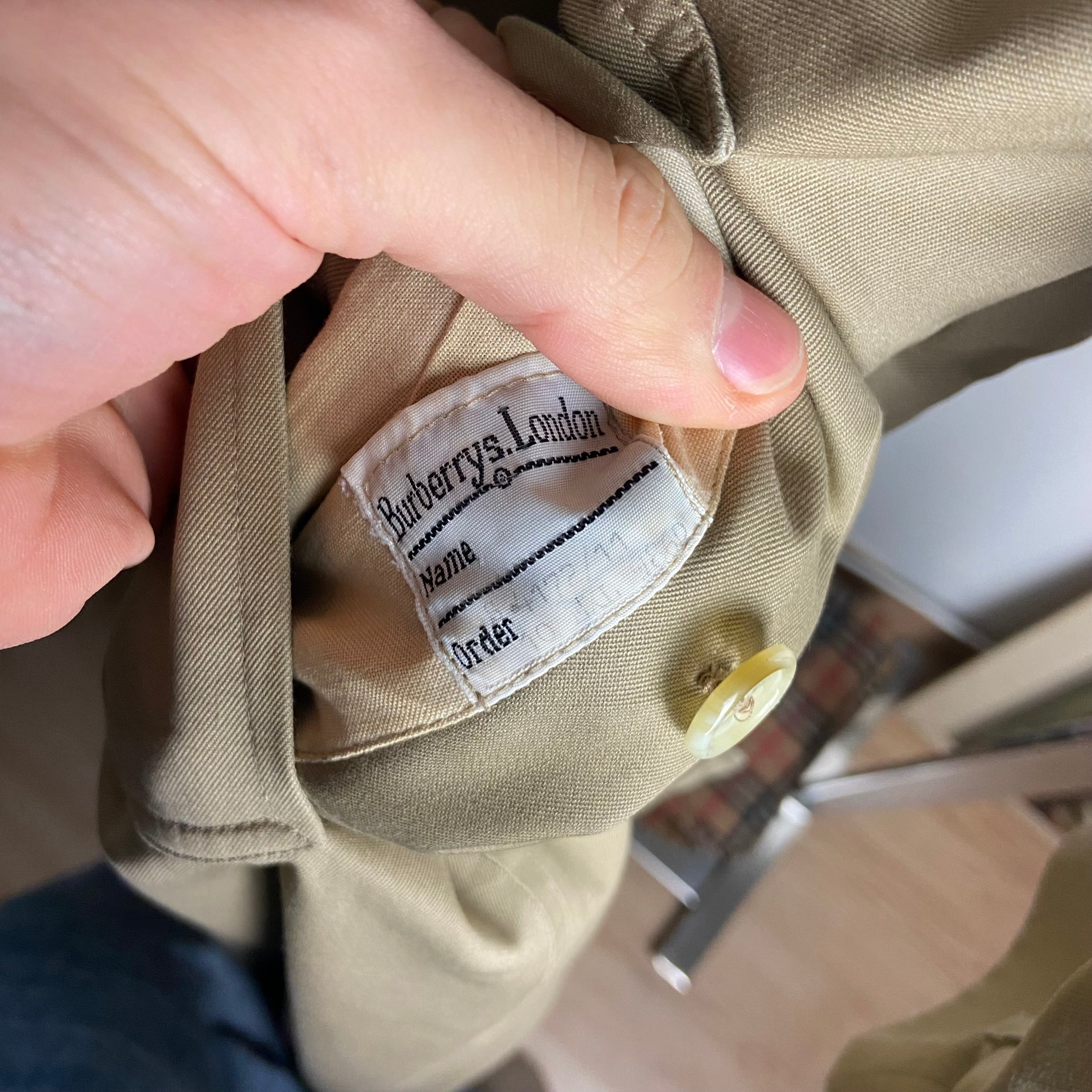 Burberry Trenchcoat Size 10/S