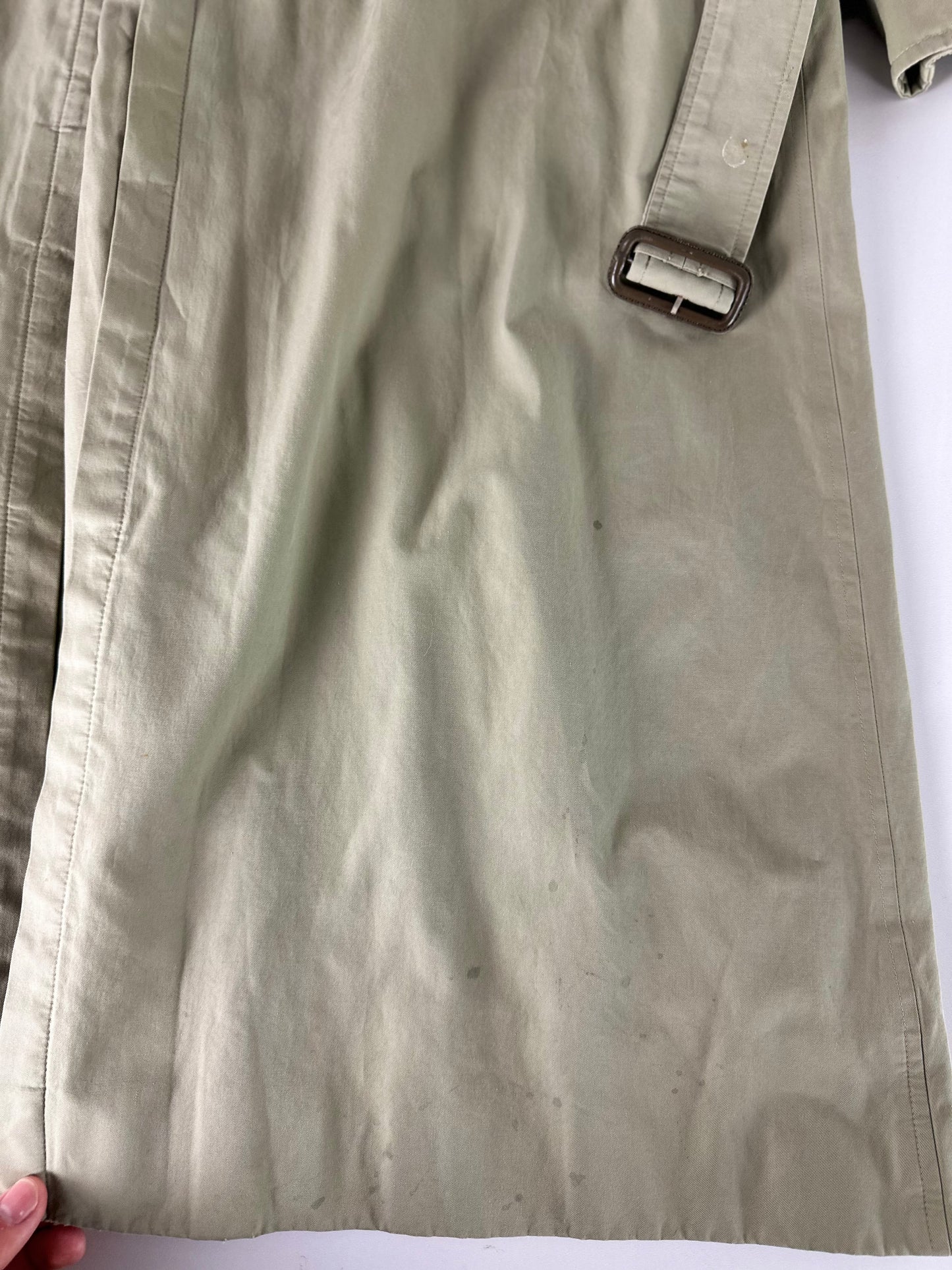 Vintage Burberry Trench Coat Size 14 L
