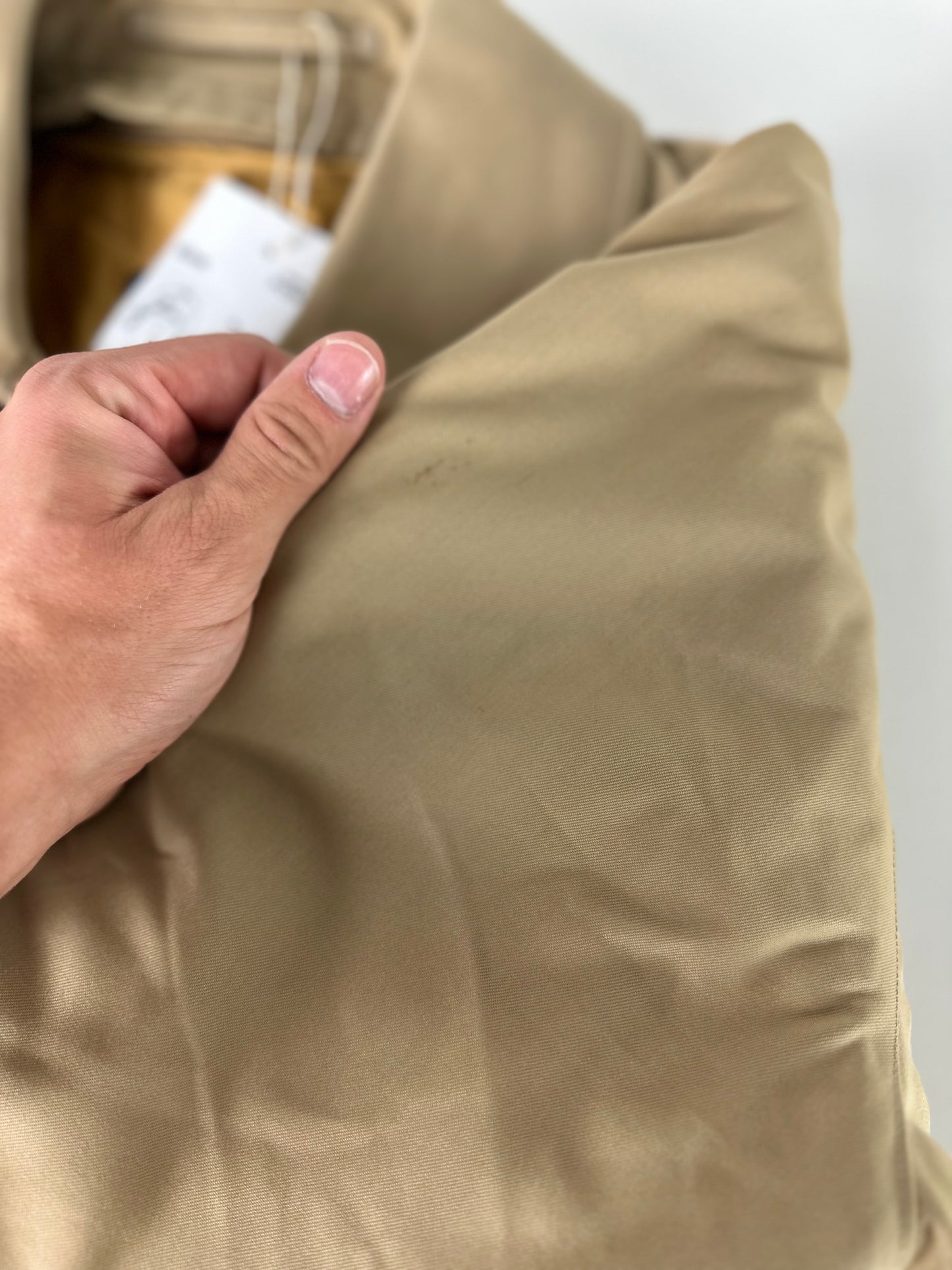 Vintage Burberry Car Coat Size 46 S With Lining