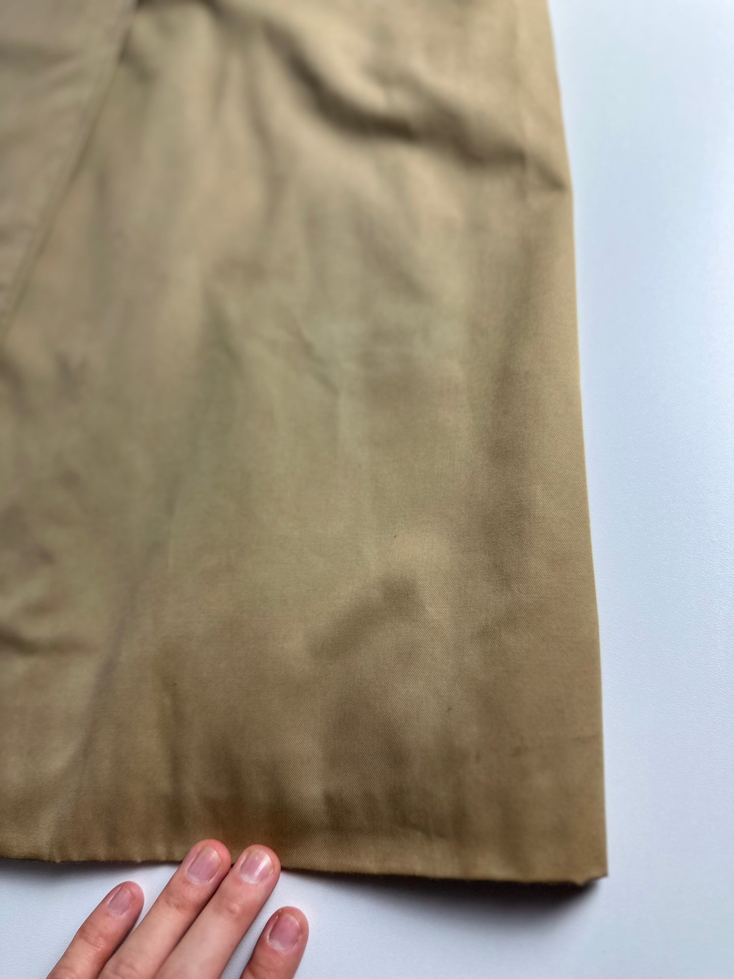 Vintage Burberry Car Coat Beige Size 14 L