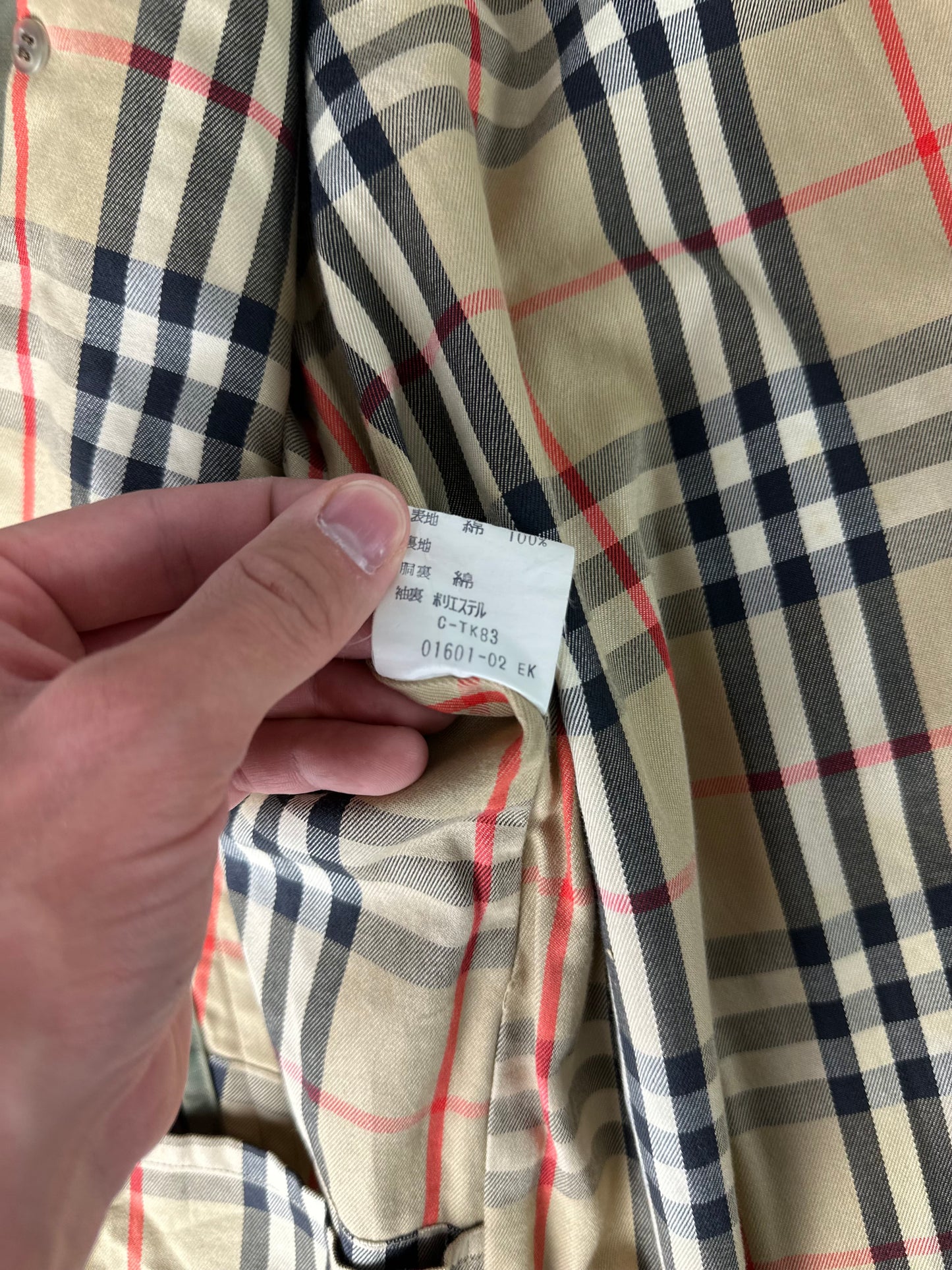 Vintage Burberry Trench Coat Size 46 S