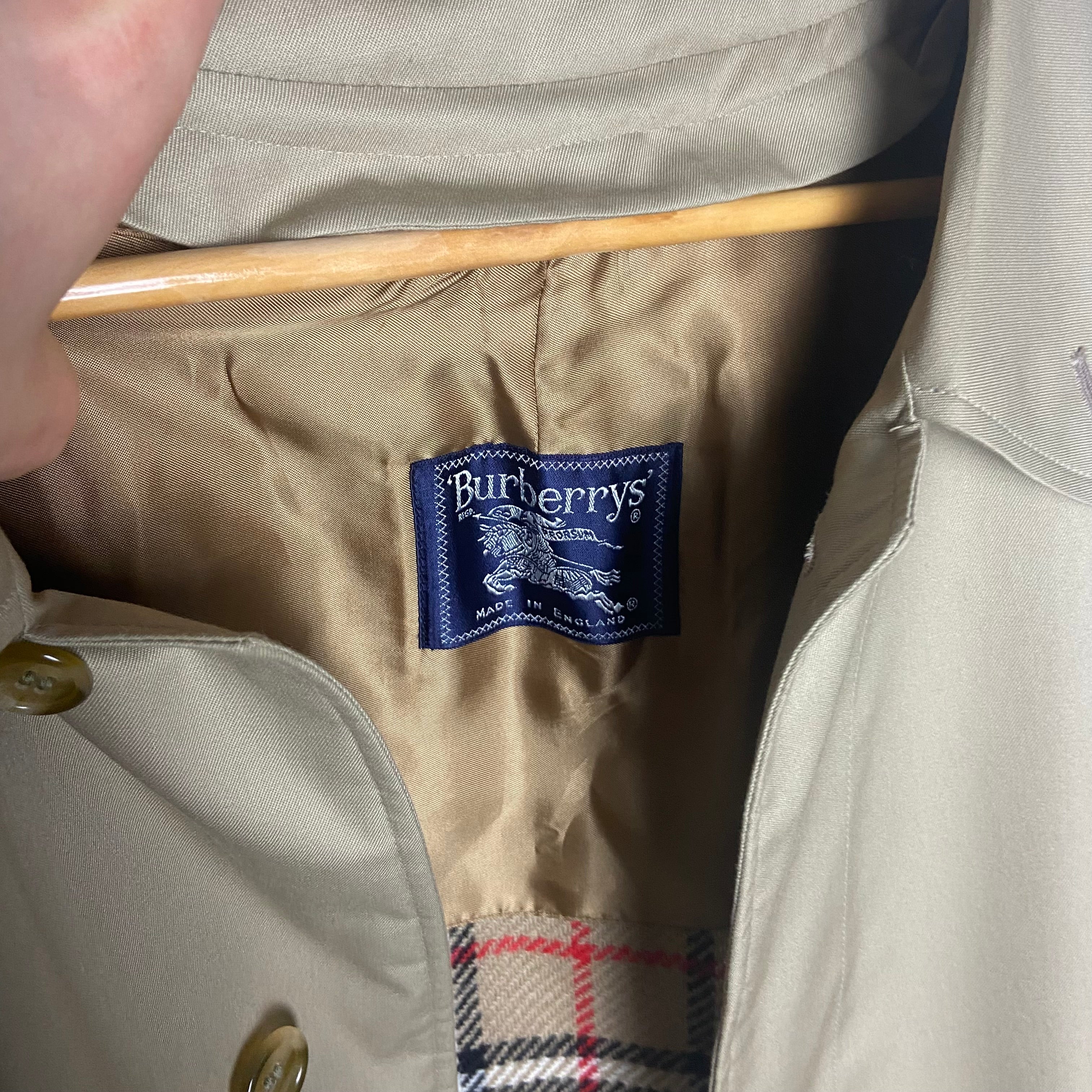 Burberry Trenchcoat Size 54/XL including Inlet