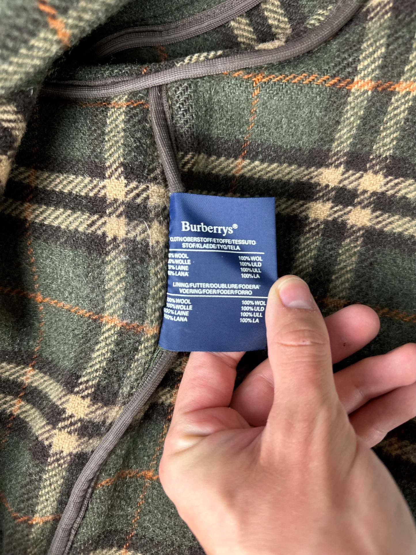 Vintage Burberry Duffle Coat Size 50 L