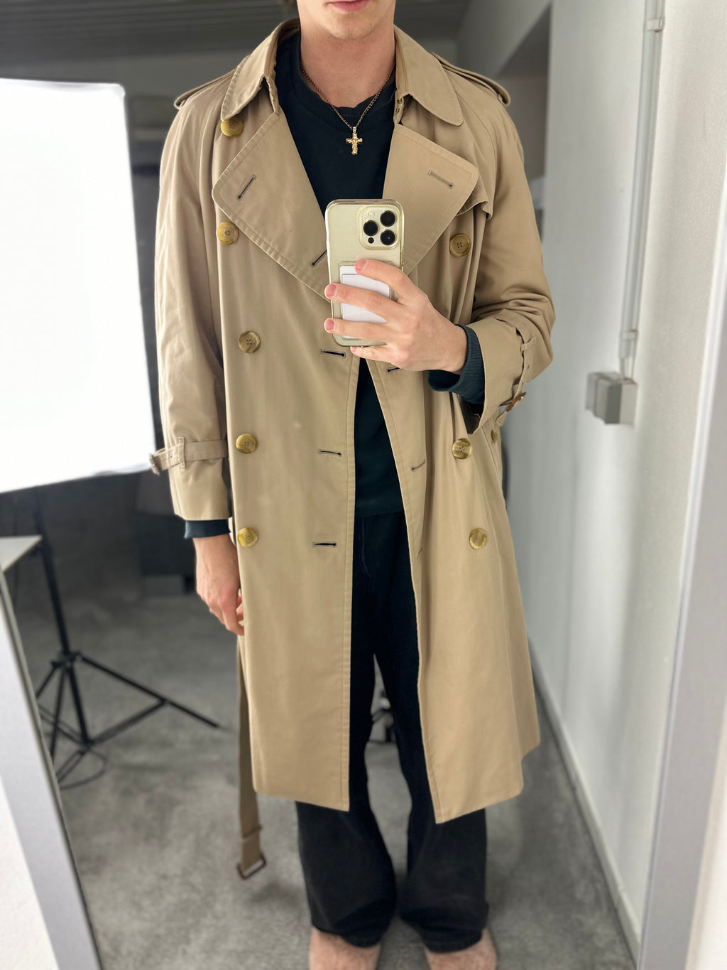 Burberrys Trenchcoat (46/S) including Inlet