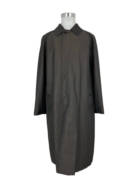 Vintage Burberry Car Coat Anthrazit Size 56 XL