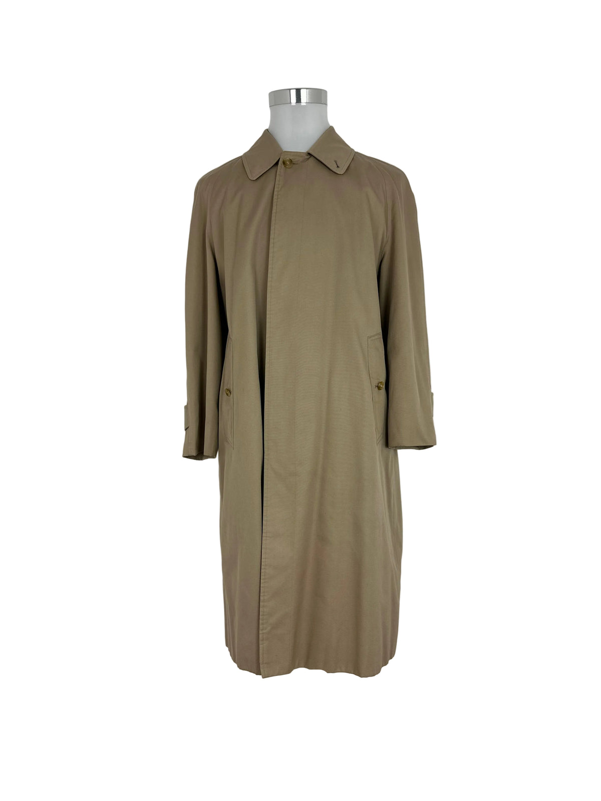Vintage Burberry Car Coat Beige Size 50 L