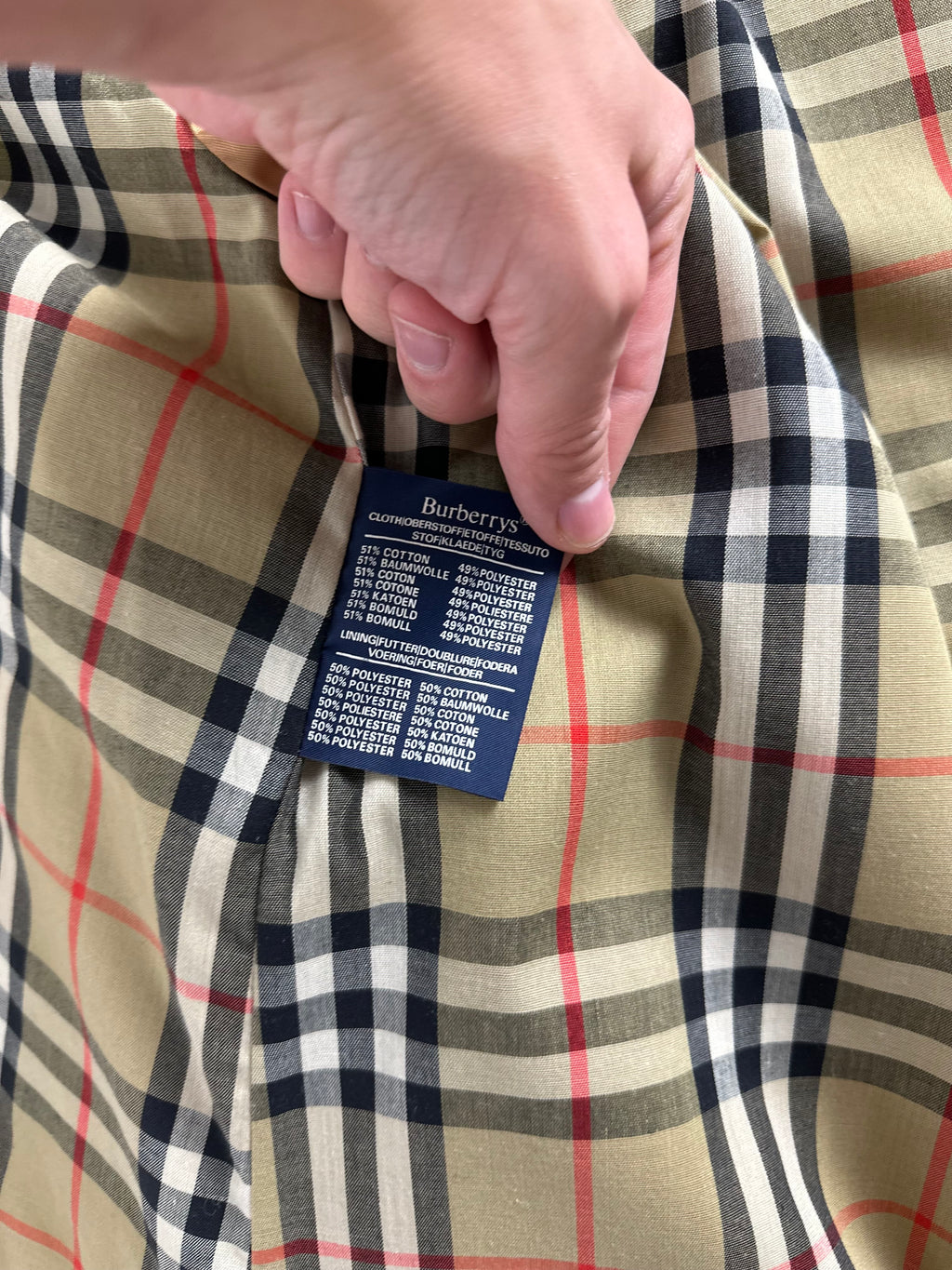 Burberrys Trenchcoat (10/S)