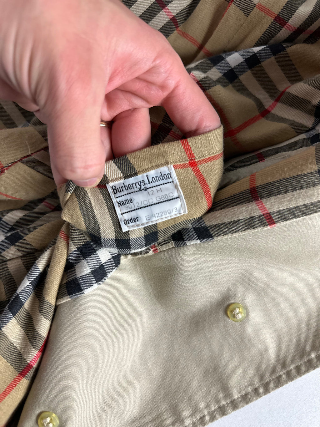 Burberrys Carcoat (12/M)