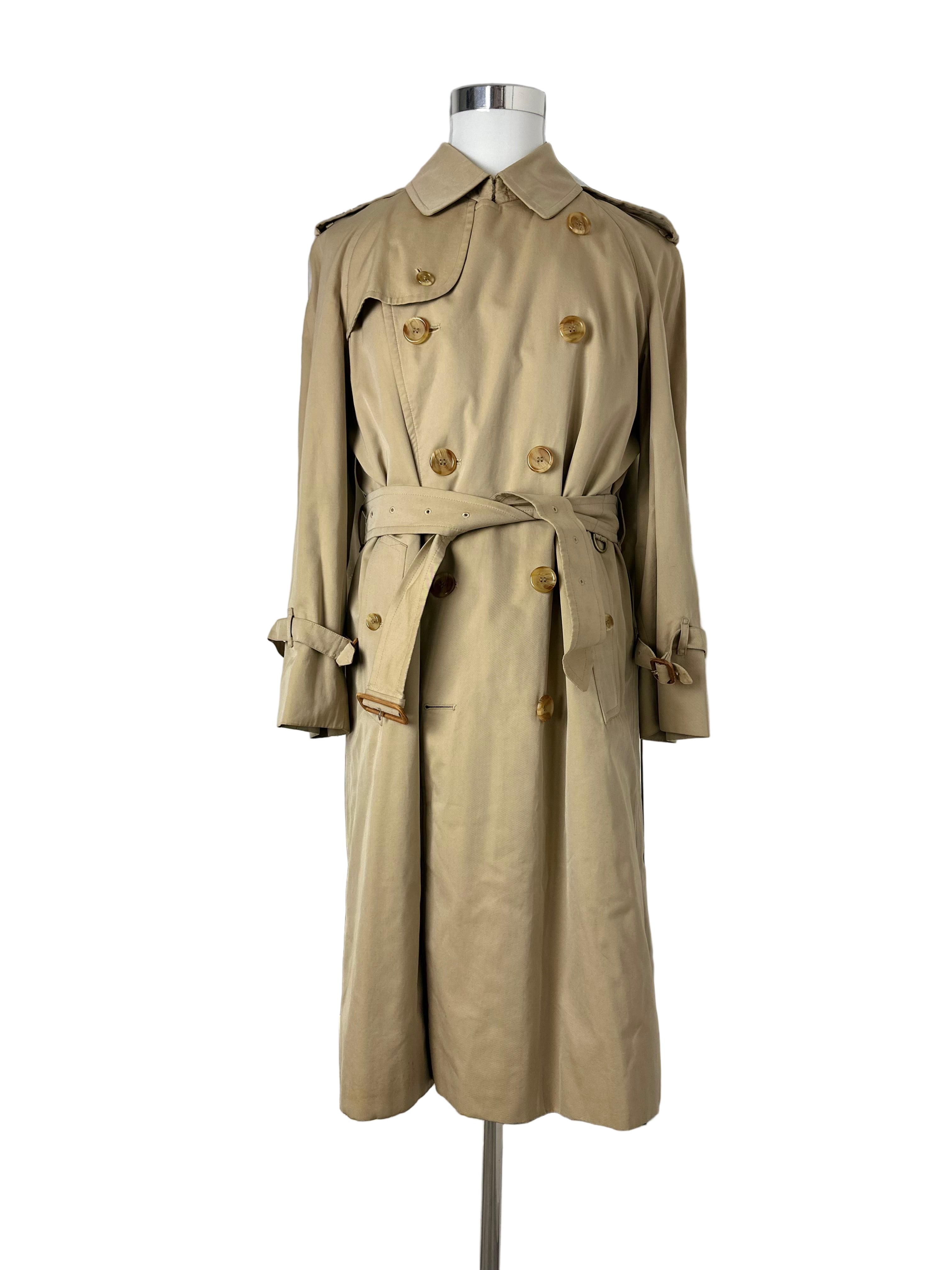 Burberrys Trenchcoat (46/S) including Inlet