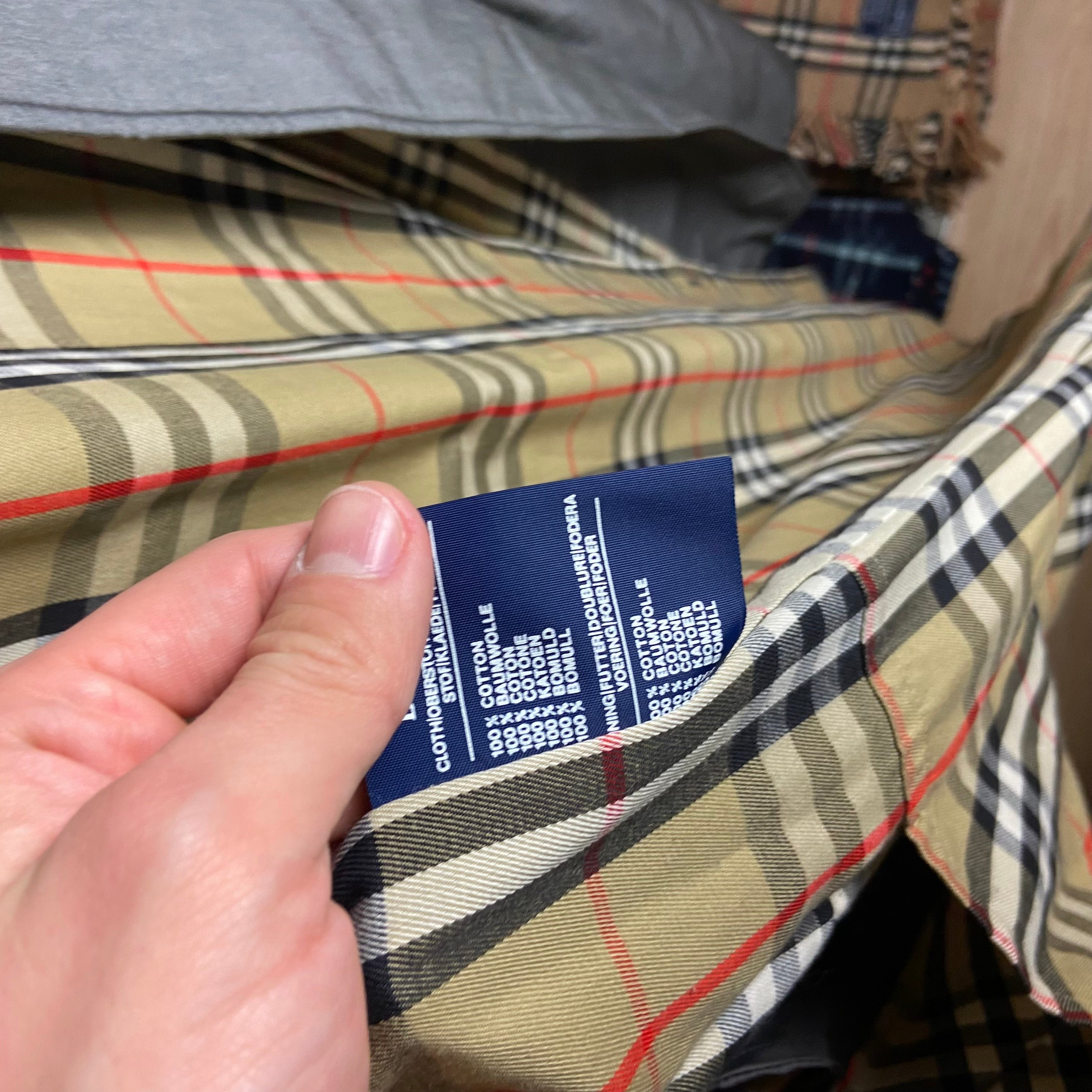 Burberry Trenchcoat Size XL