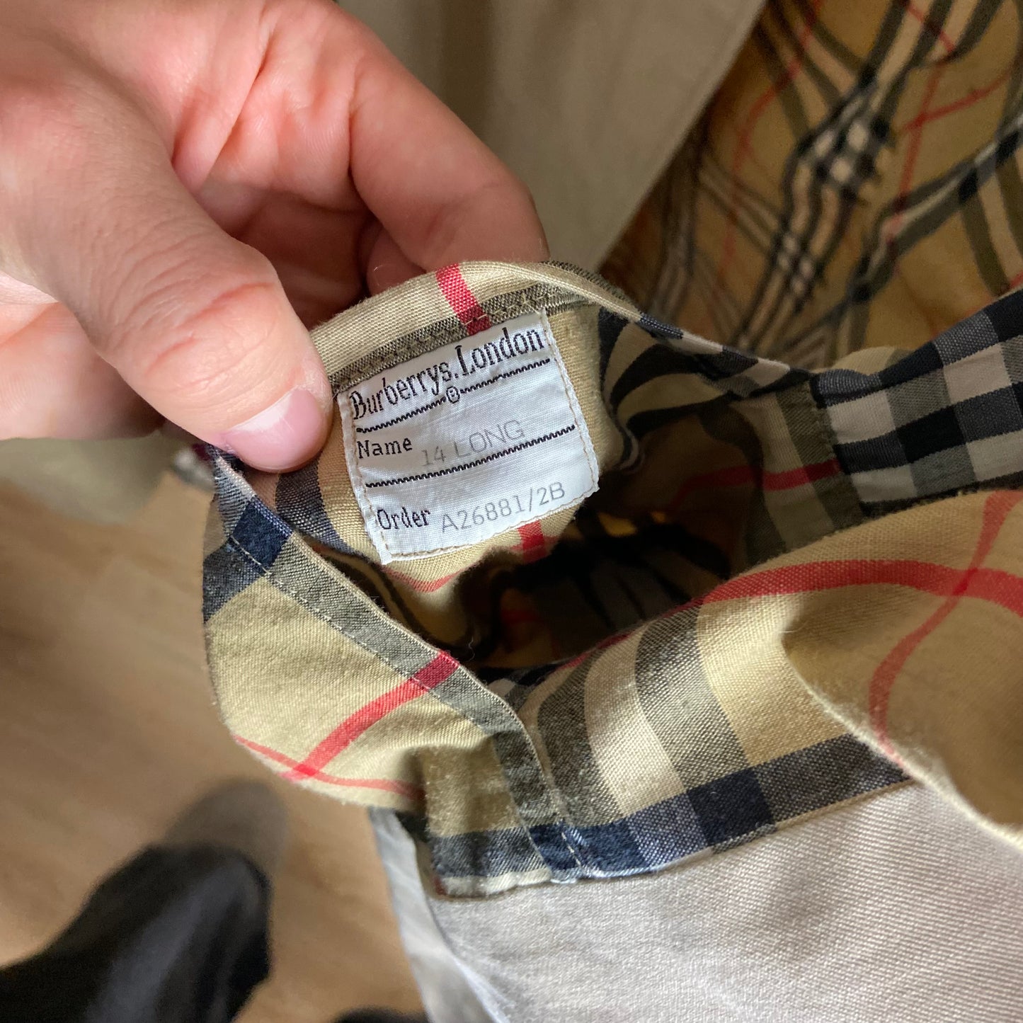 Burberry Trenchcoat Size 12/M