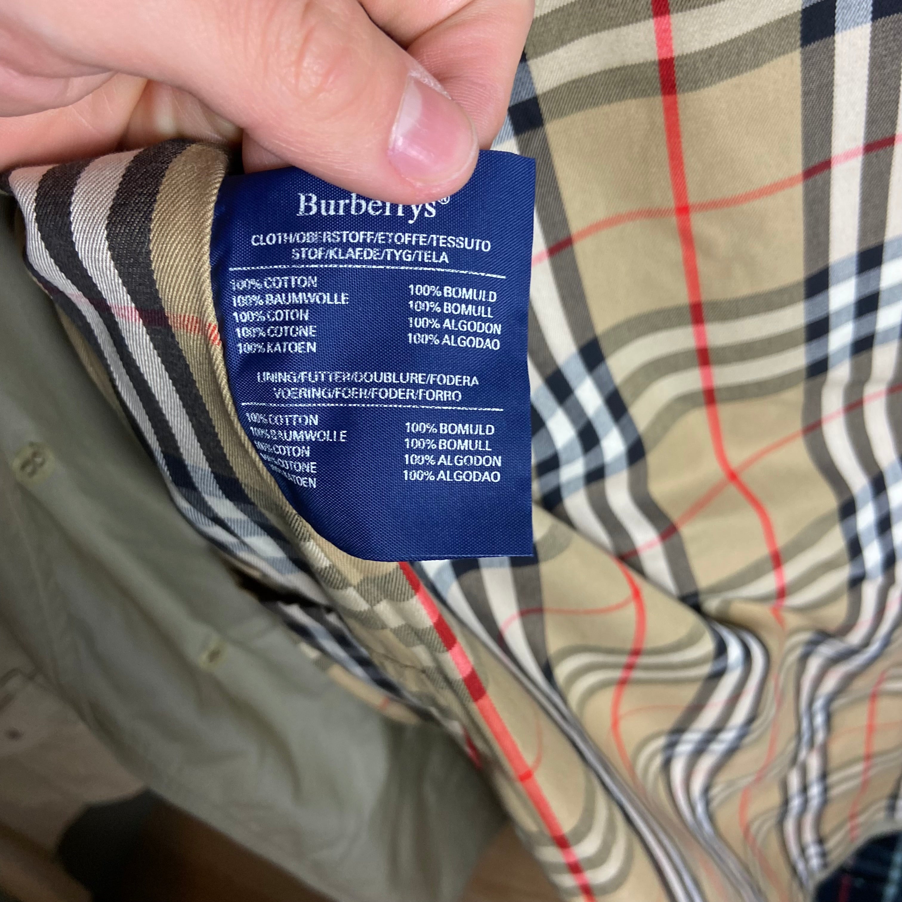 Burberry Trenchcoat Size 48/M