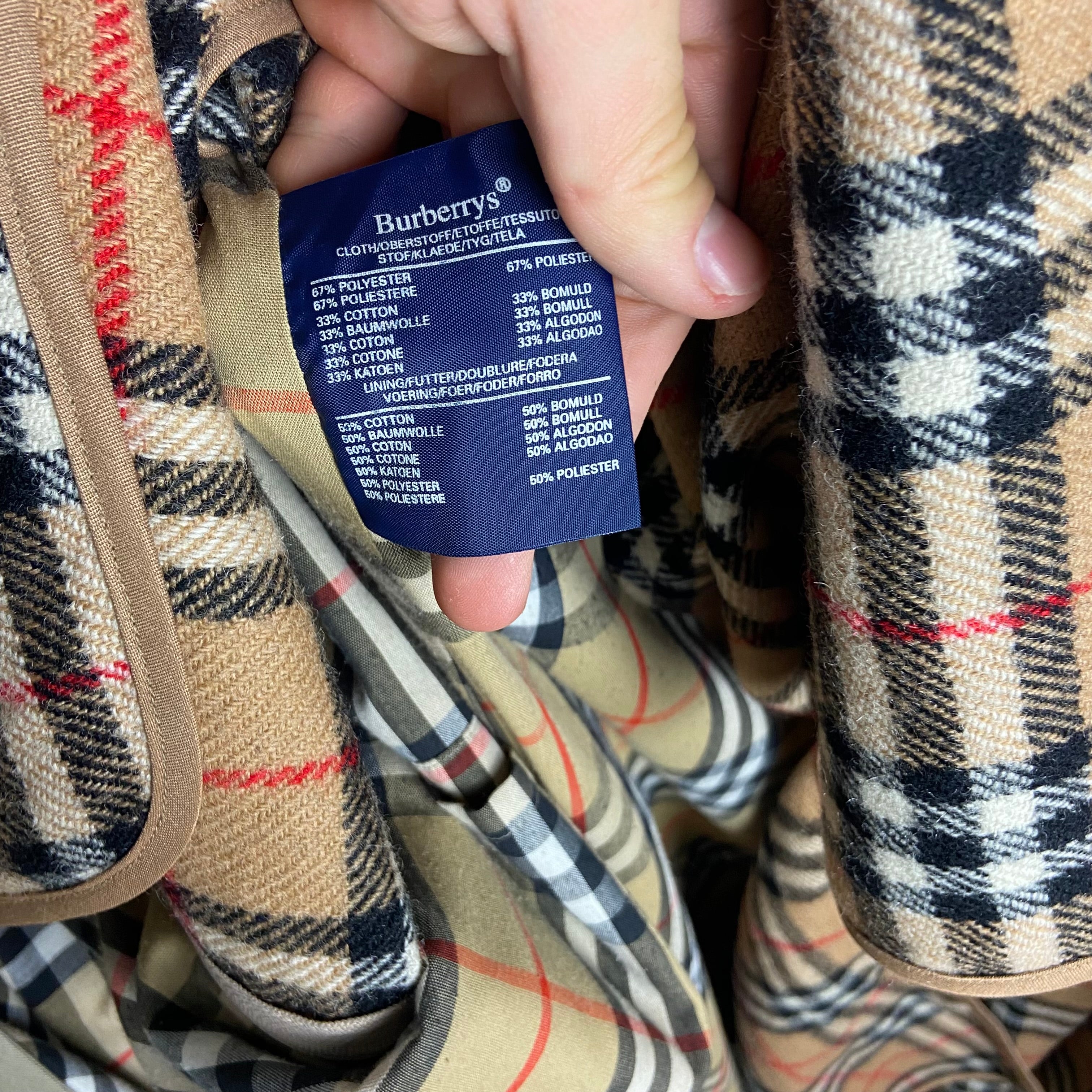 Burberry Trenchcoat Size 48/M including Inlet