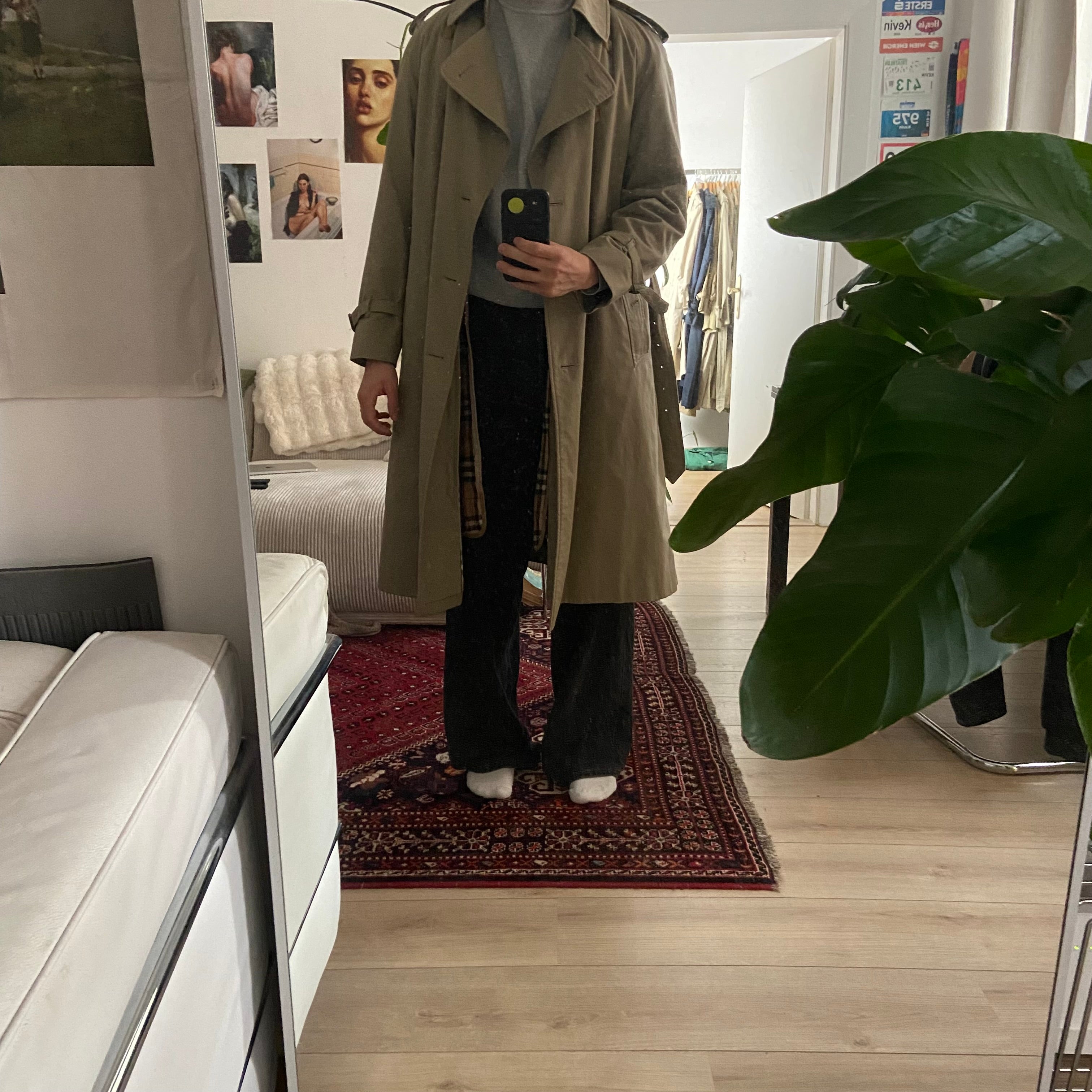 Burberry Trenchcoat Size 48/M including Inlet