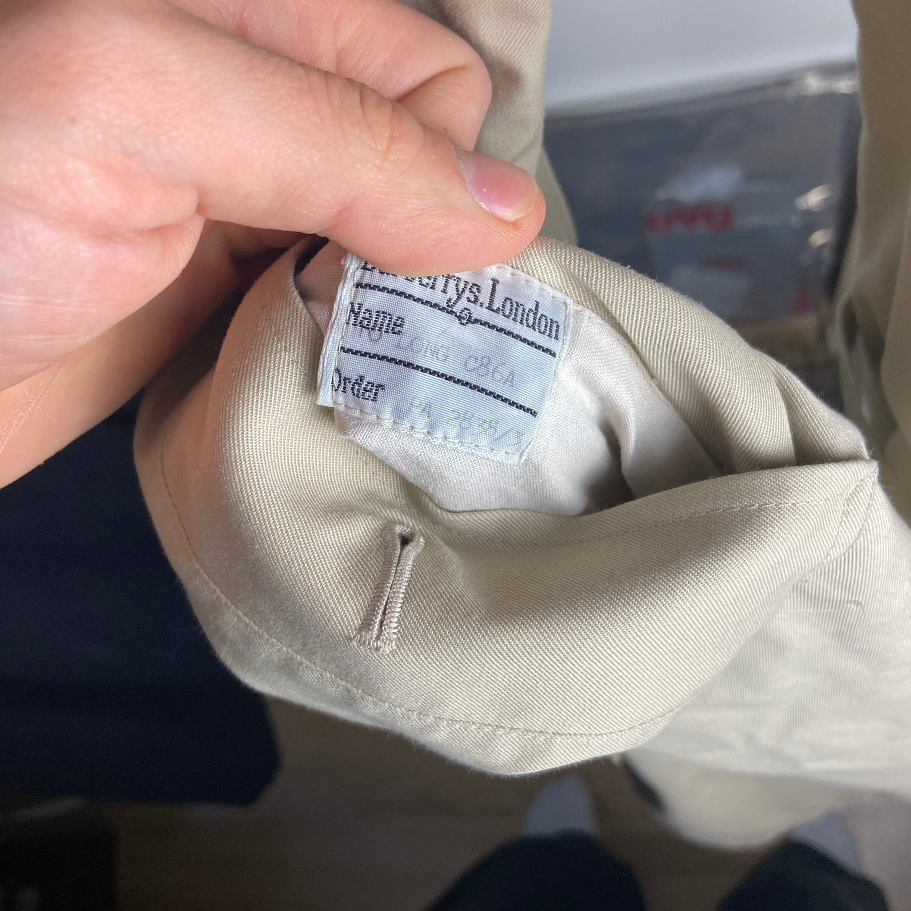 Burberry Trenchcoat Size 10/S