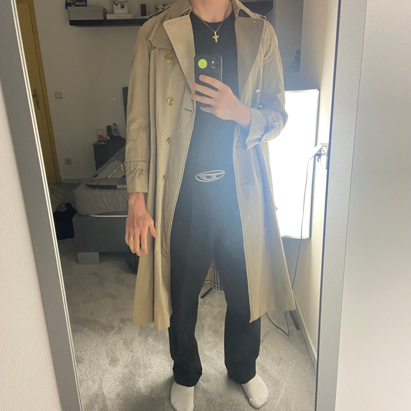 Burberry Trenchcoat Size 14/L