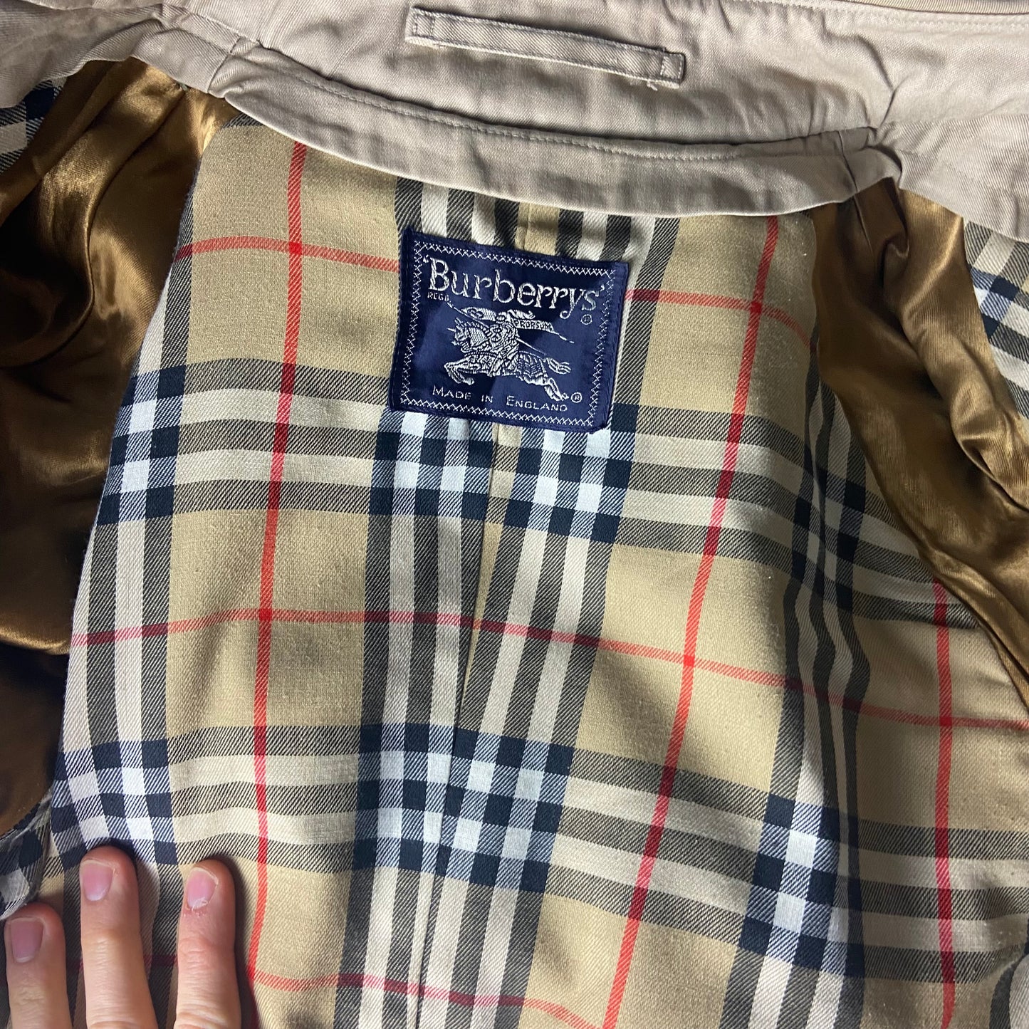 Burberry Trenchcoat Size 14/L