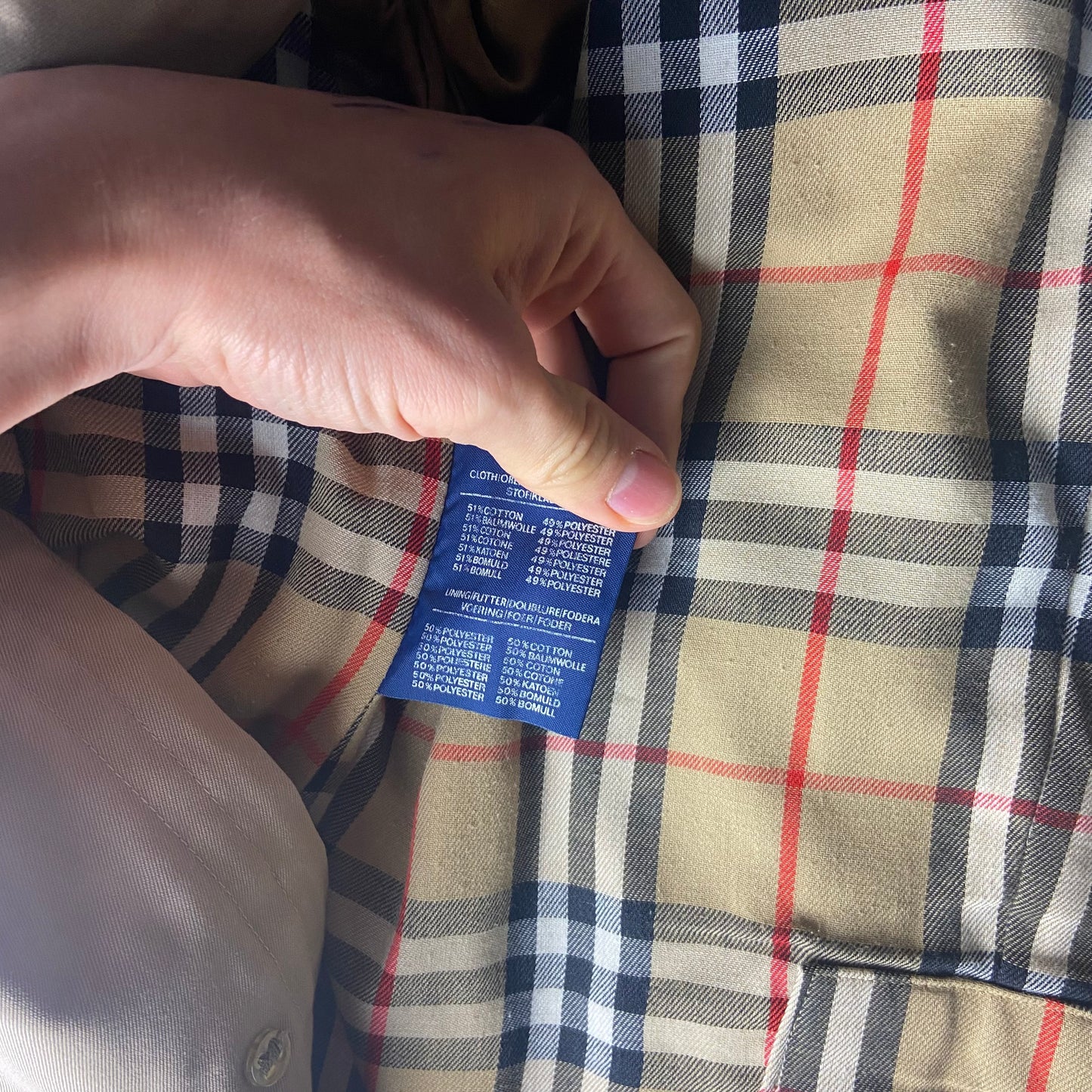 Burberry Trenchcoat Size 14/L