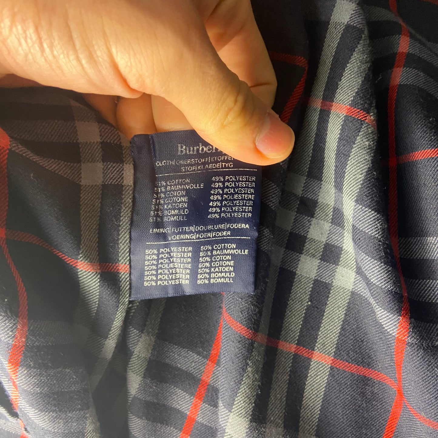 Burberry Trenchcoat Size 50/L
