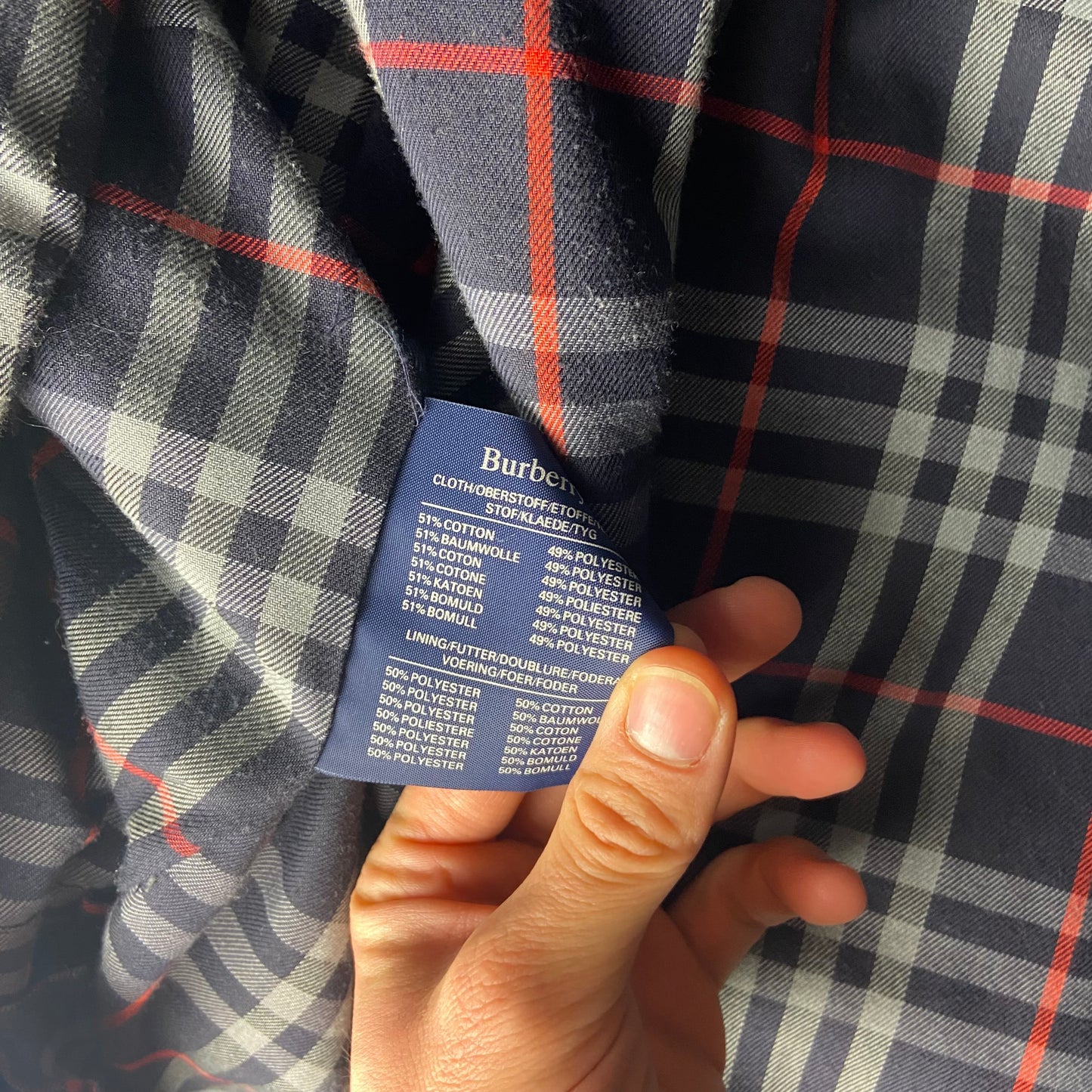 Burberry Trenchcoat Size 48/M