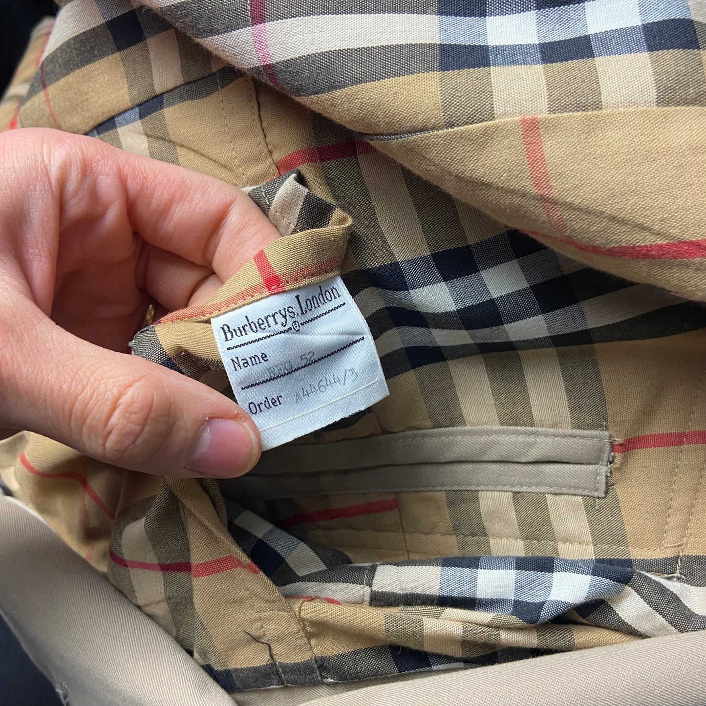 Burberry Trenchcoat Size 52/L