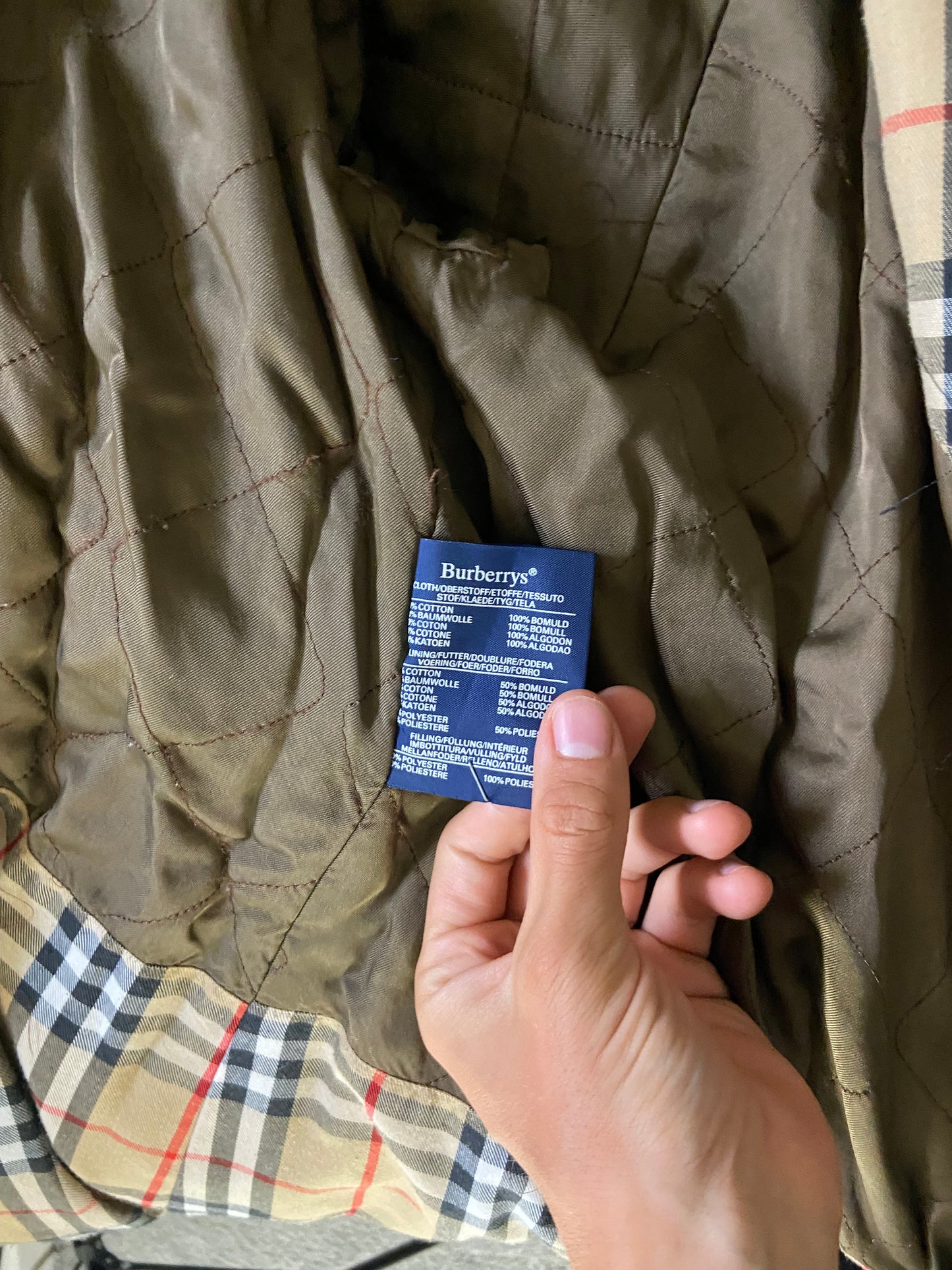 Burberry Trenchcoat Size 50/L