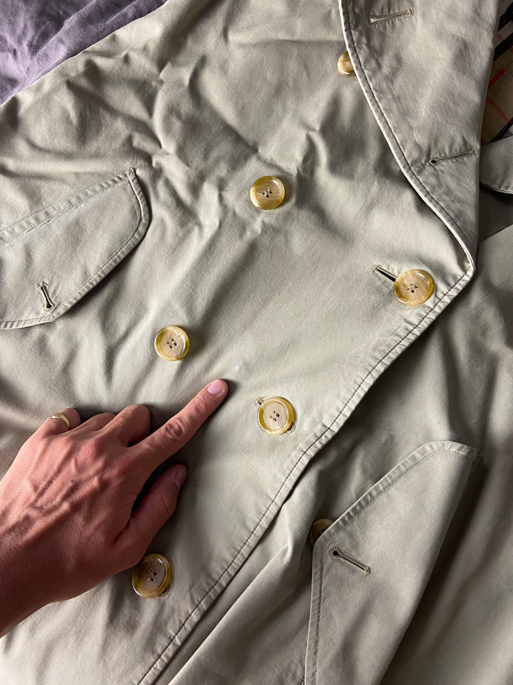 Burberrys Trenchcoat (46/S)