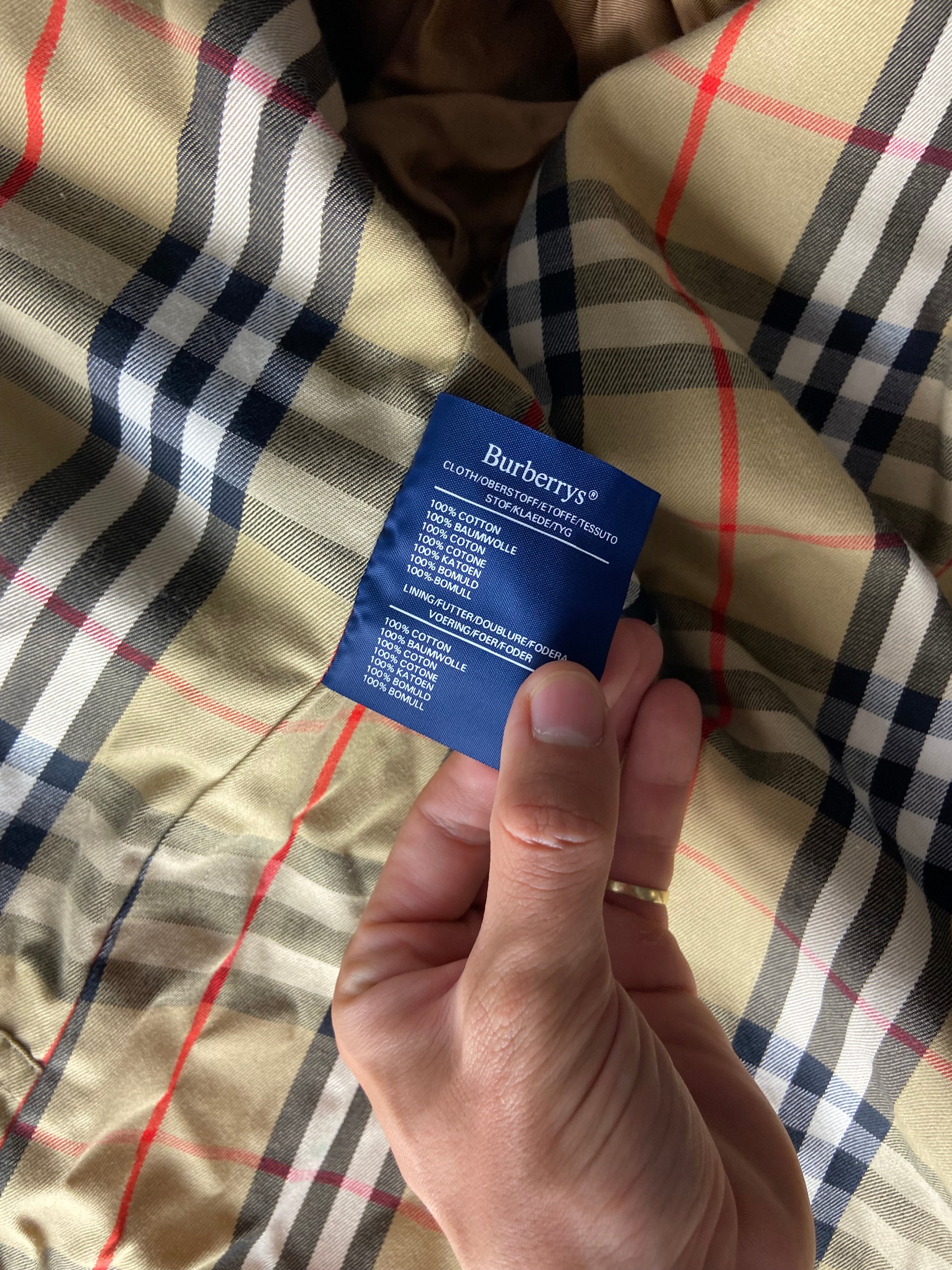 Burberry Trenchcoat Size 52/L