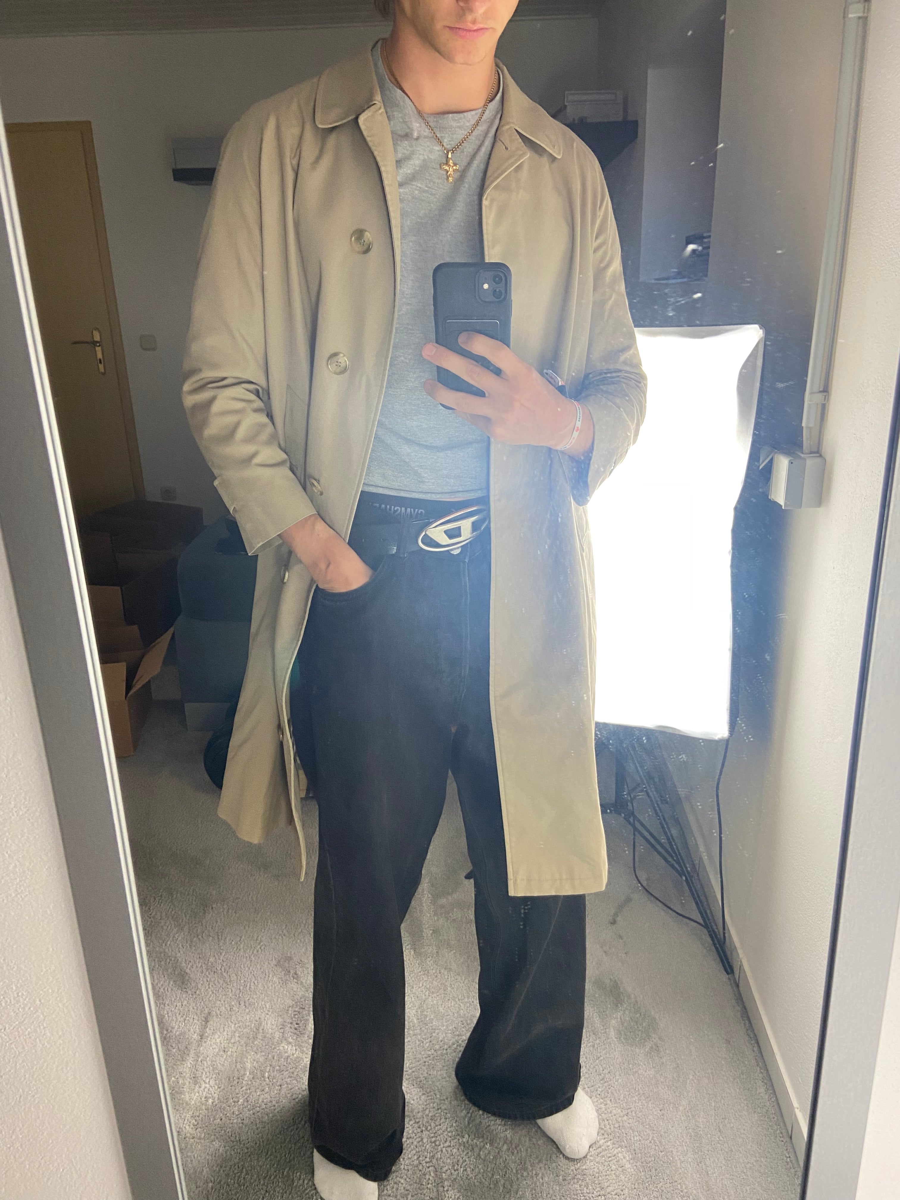 Burberry Trenchcoat Size 10/S