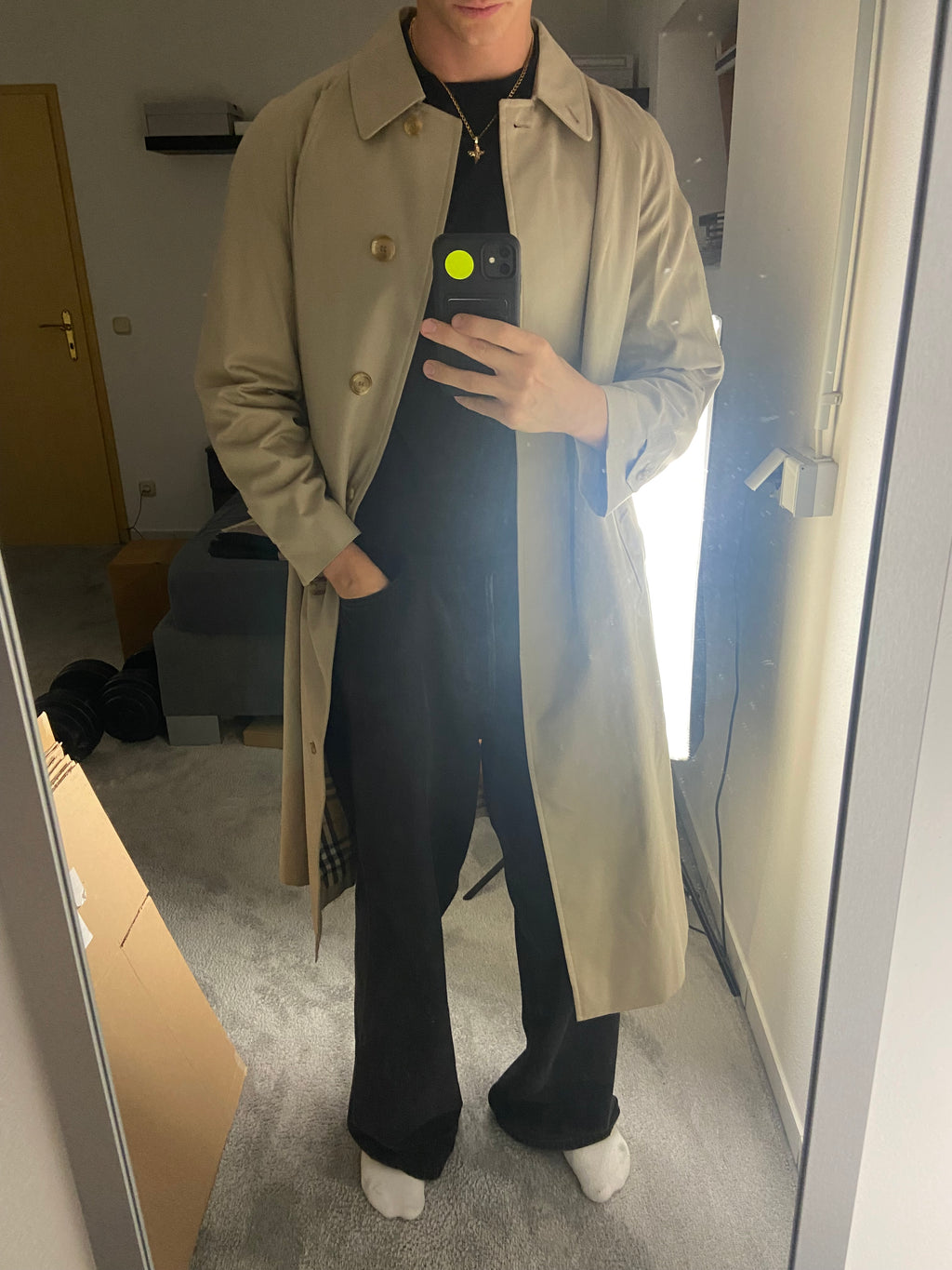 Burberry Trenchcoat Size 16/XL