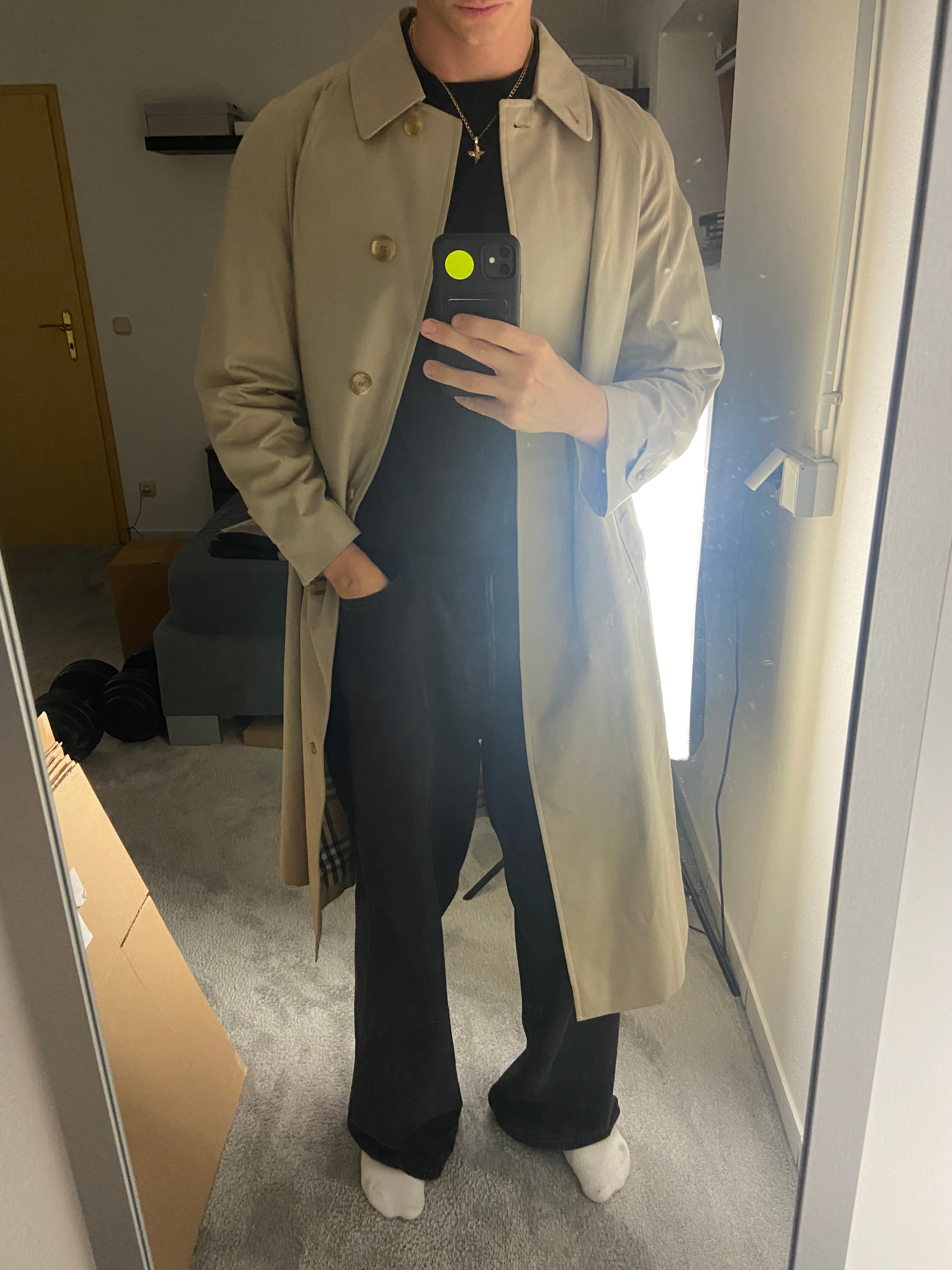 Burberry Trenchcoat Size 16/XL