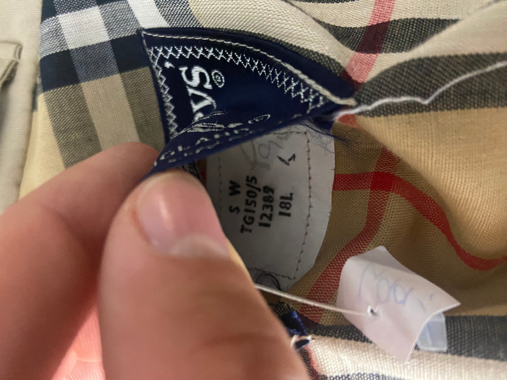Burberry Trenchcoat Size 16/XL