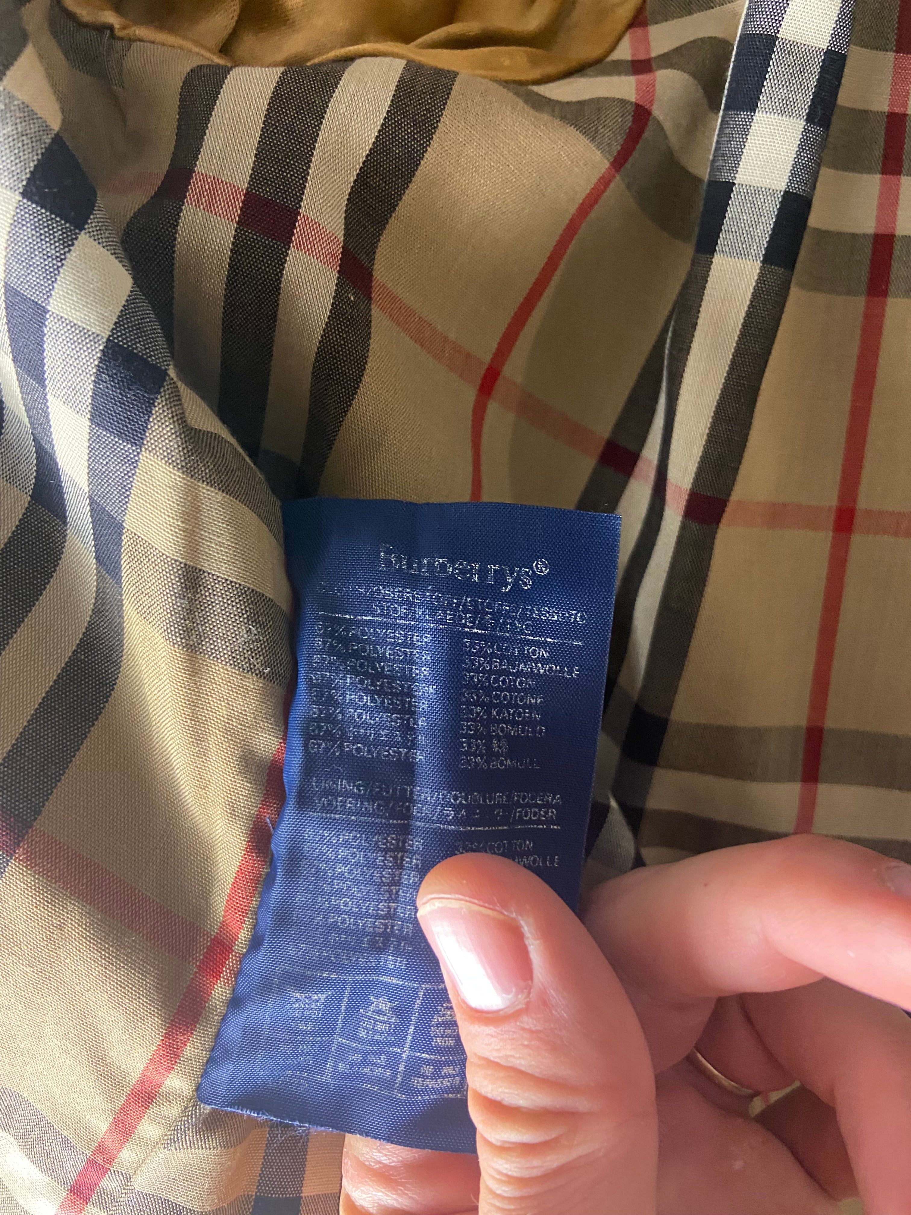 Burberry Trenchcoat Size 8/XS