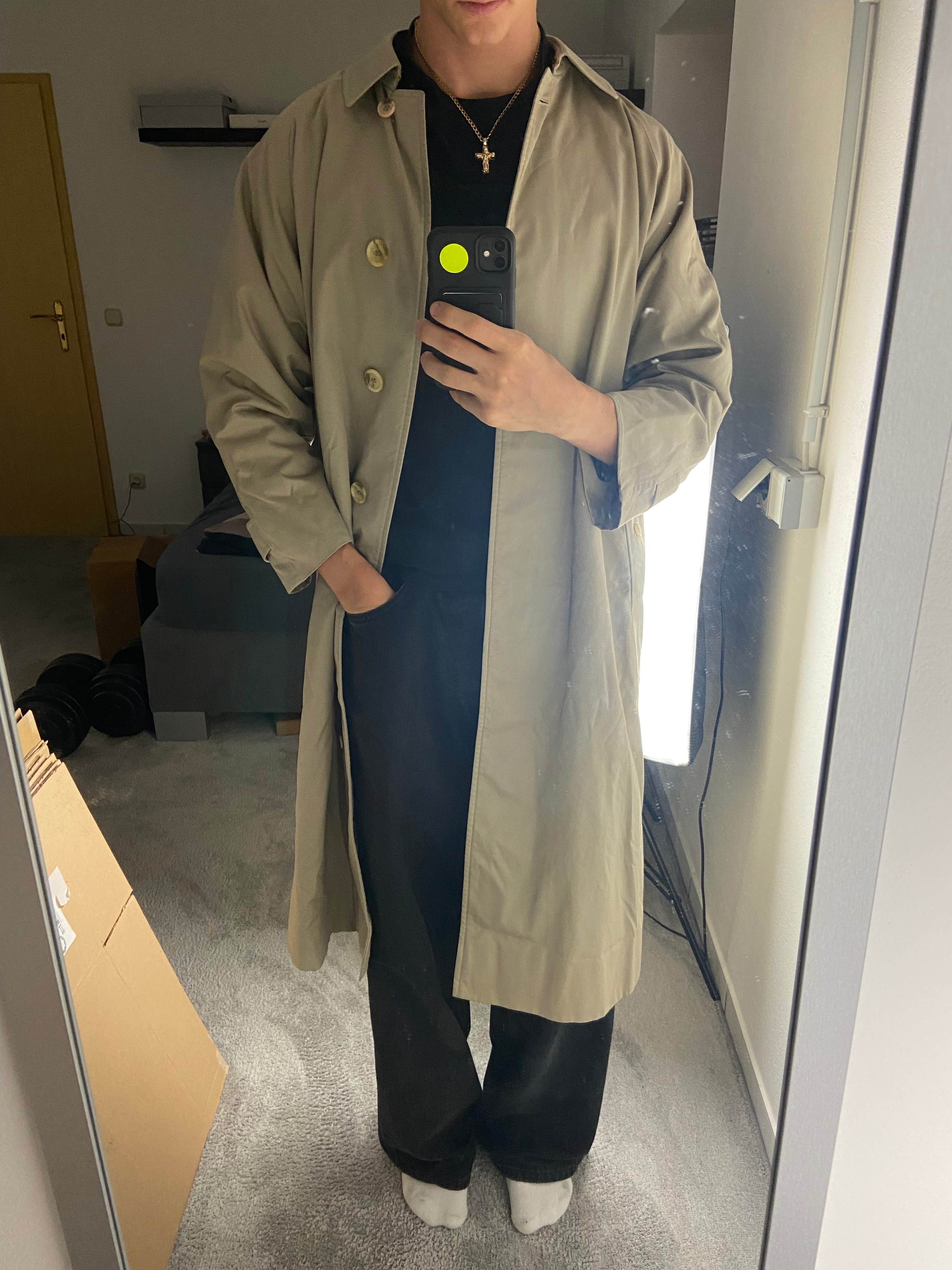 Burberry Trenchcoat Size 14/L