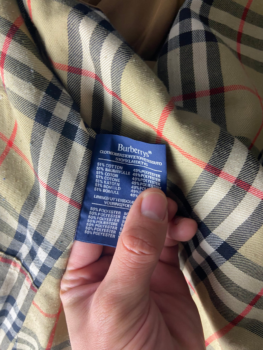 Burberry Trenchcoat Size 14/L