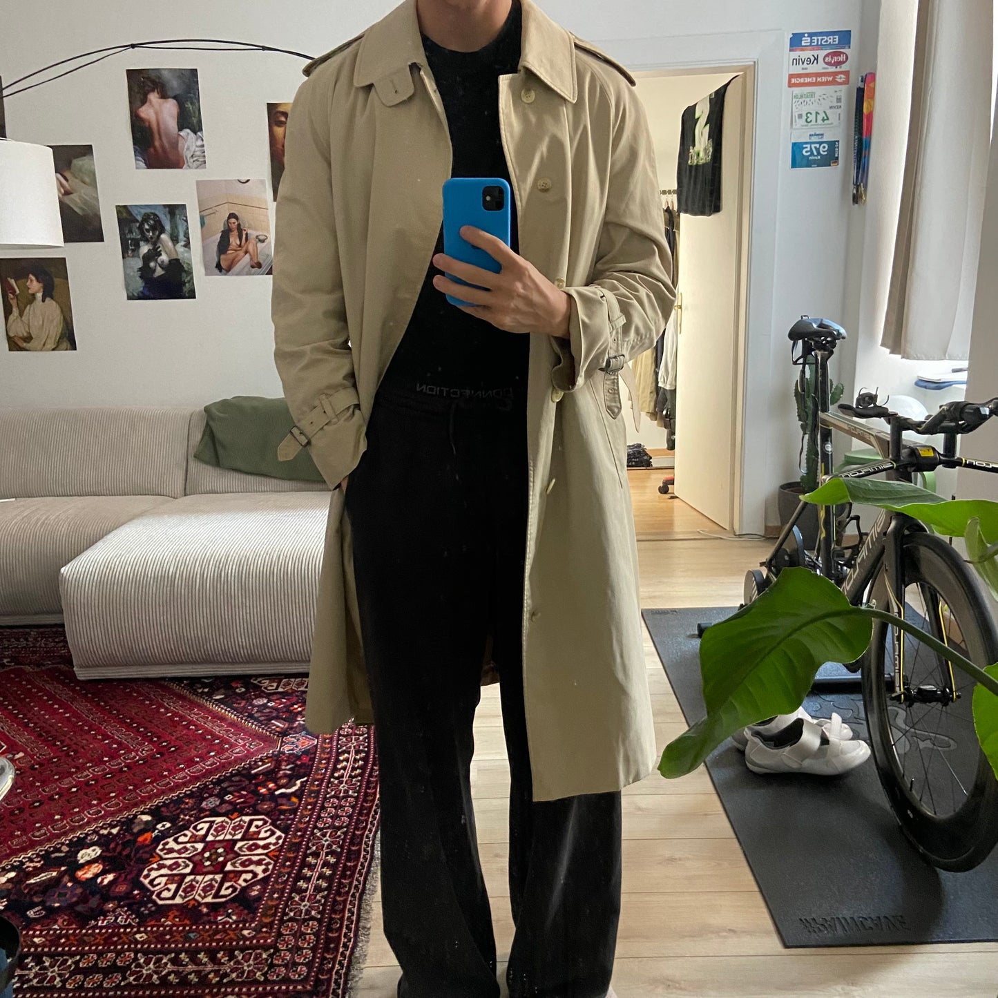 Burberry Trenchcoat Size 14/L