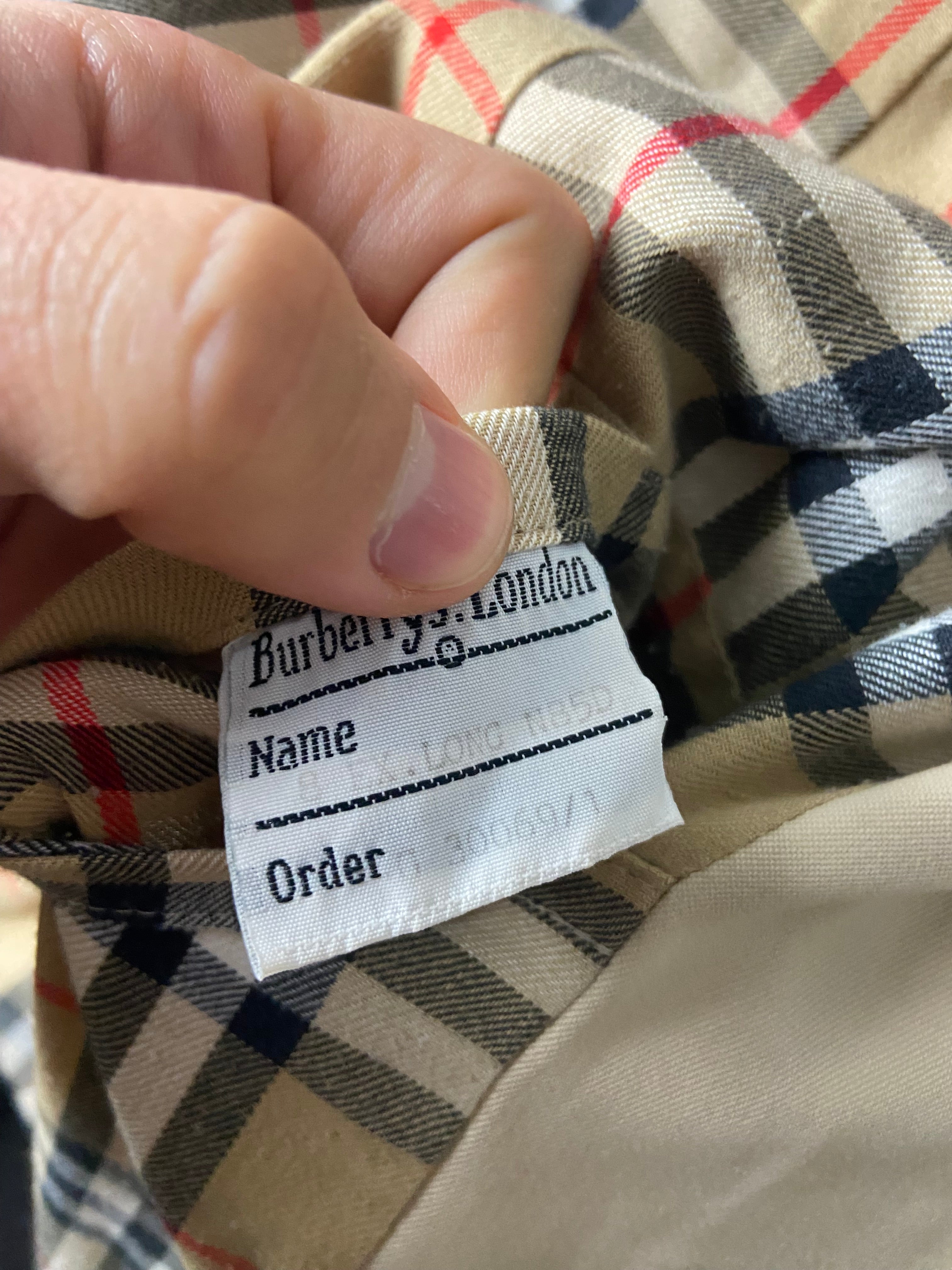 Burberry Trenchcoat Size 8/XS
