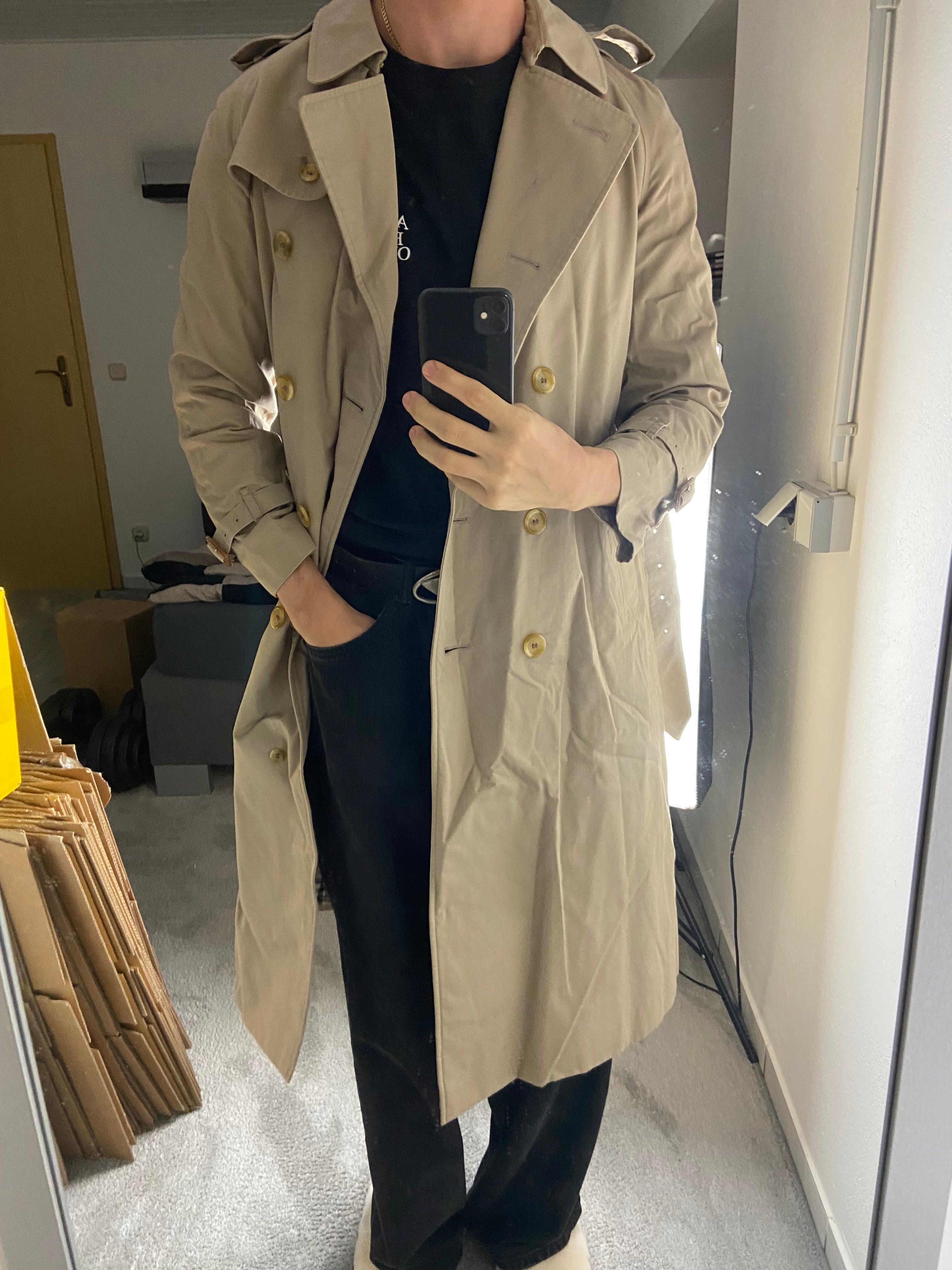 Burberry Trenchcoat Size 14/L