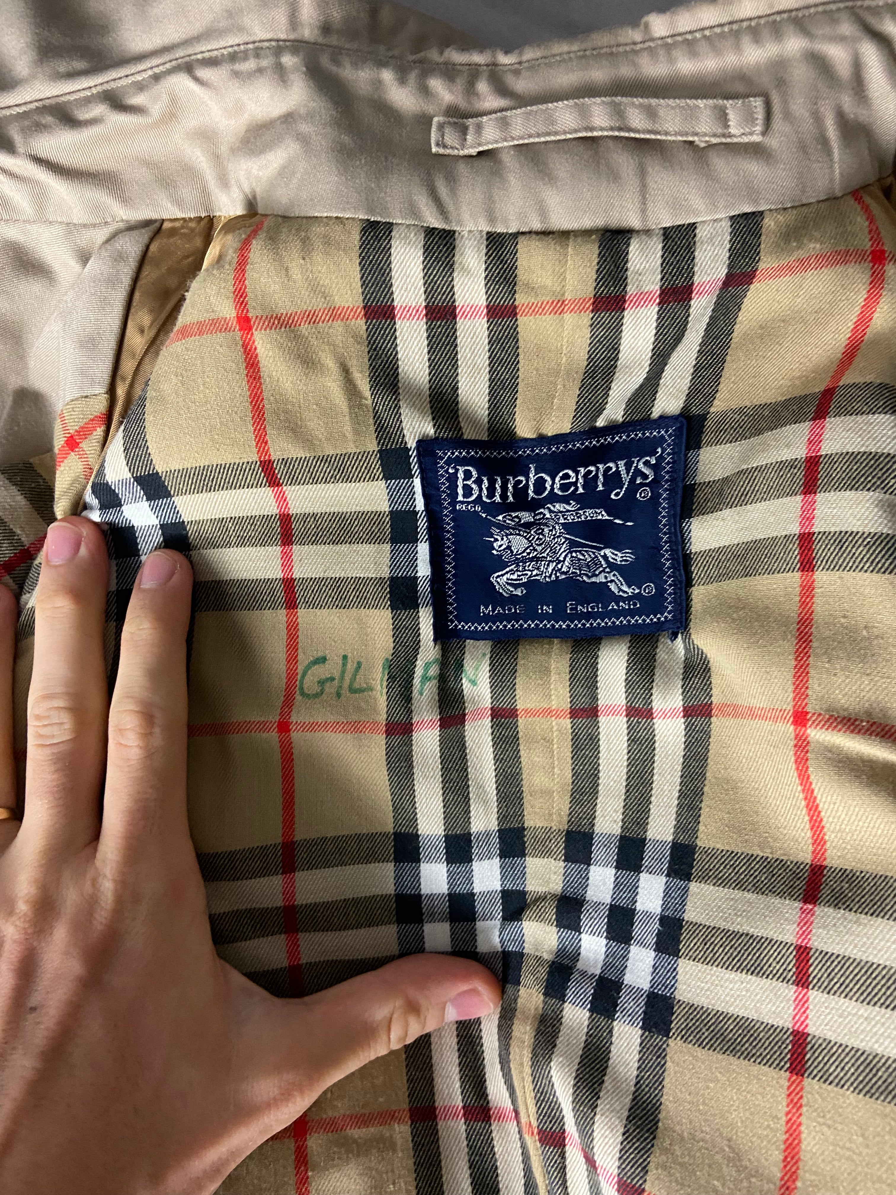 Burberry Trenchcoat Size 14/L