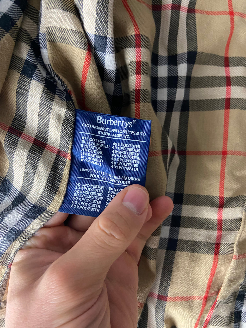 Burberry Trenchcoat Size 14/L