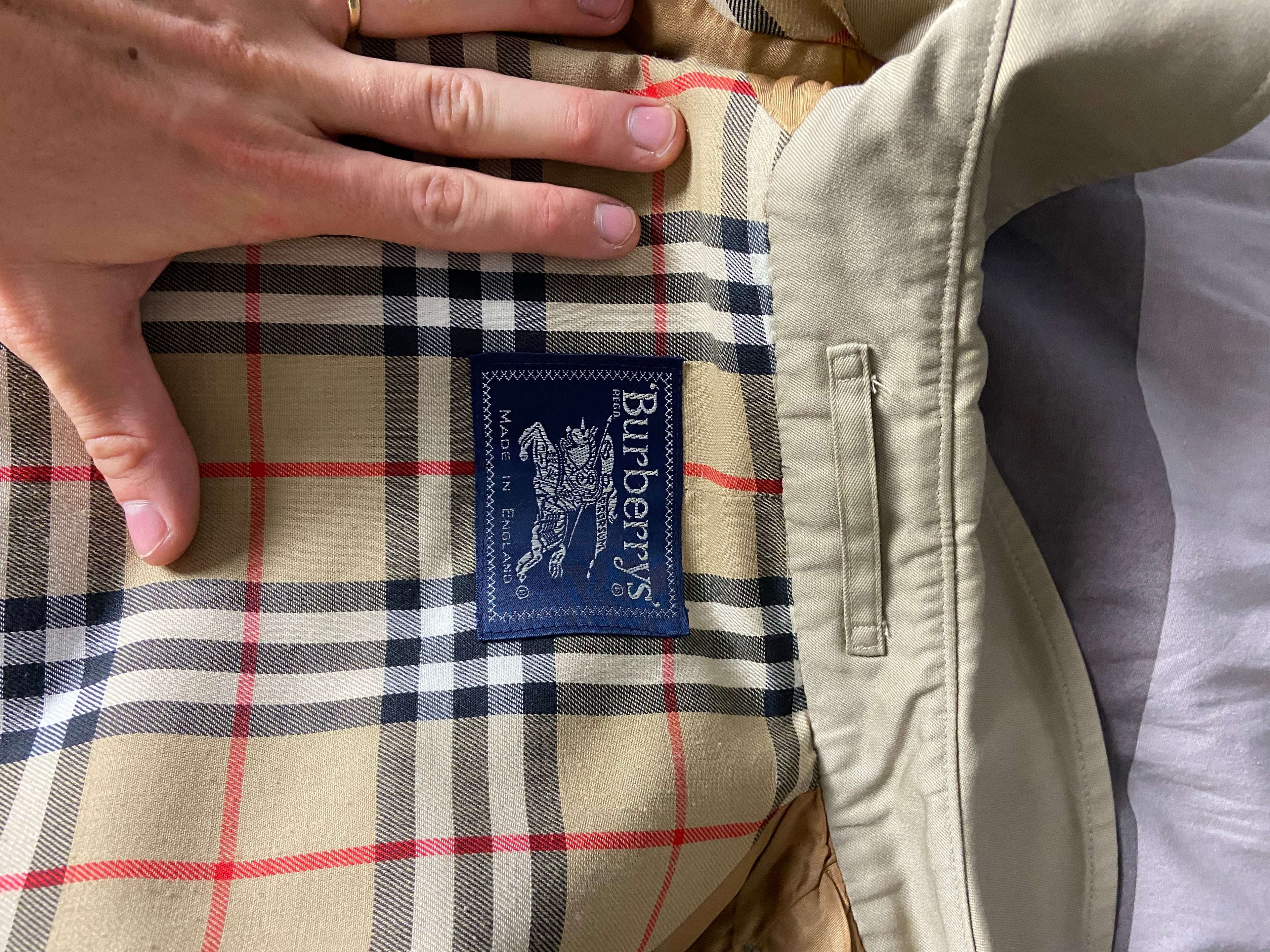 Burberry Trenchcoat Size 14/L