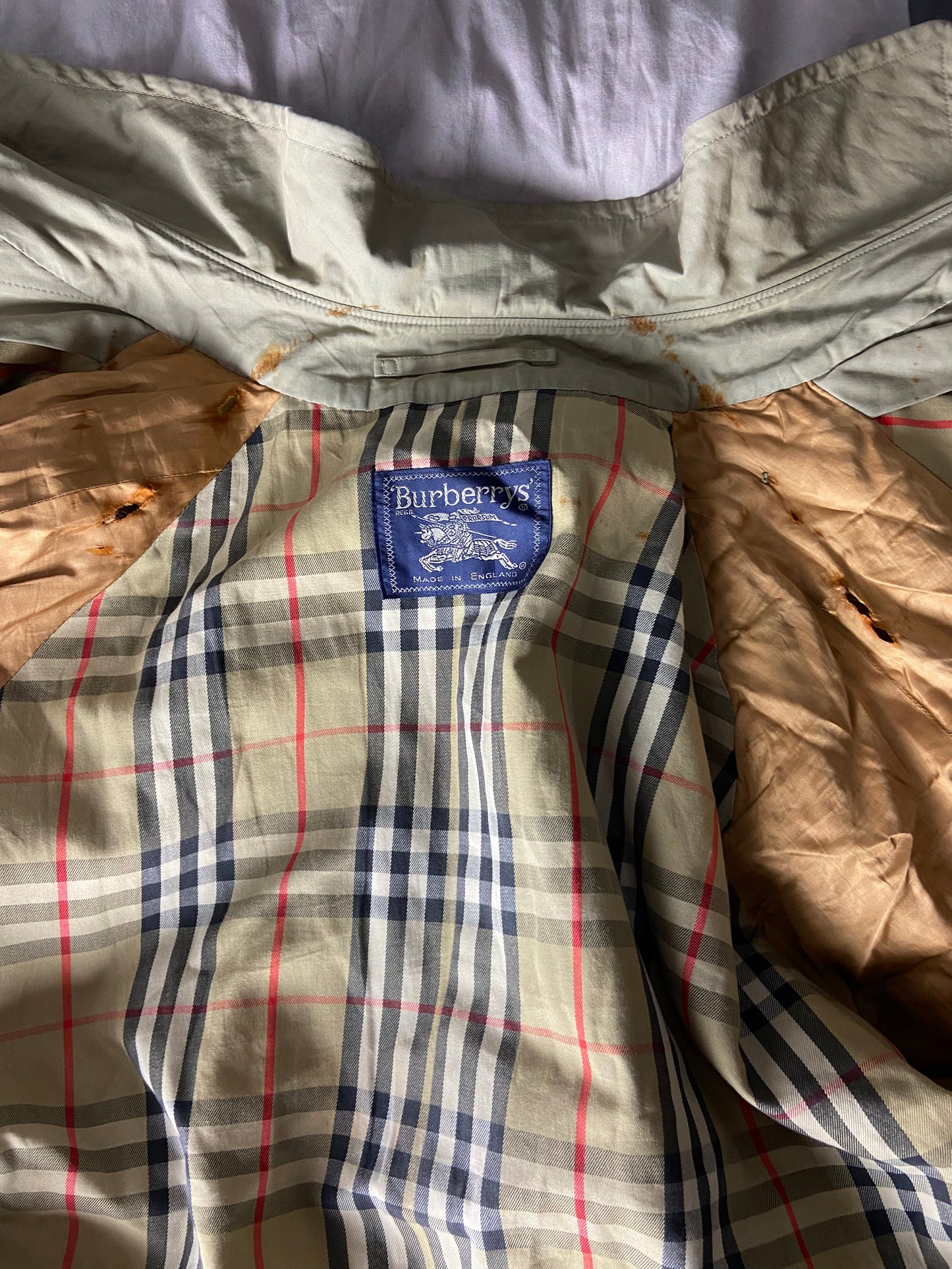 Burberry Trenchcoat Size 56/XL