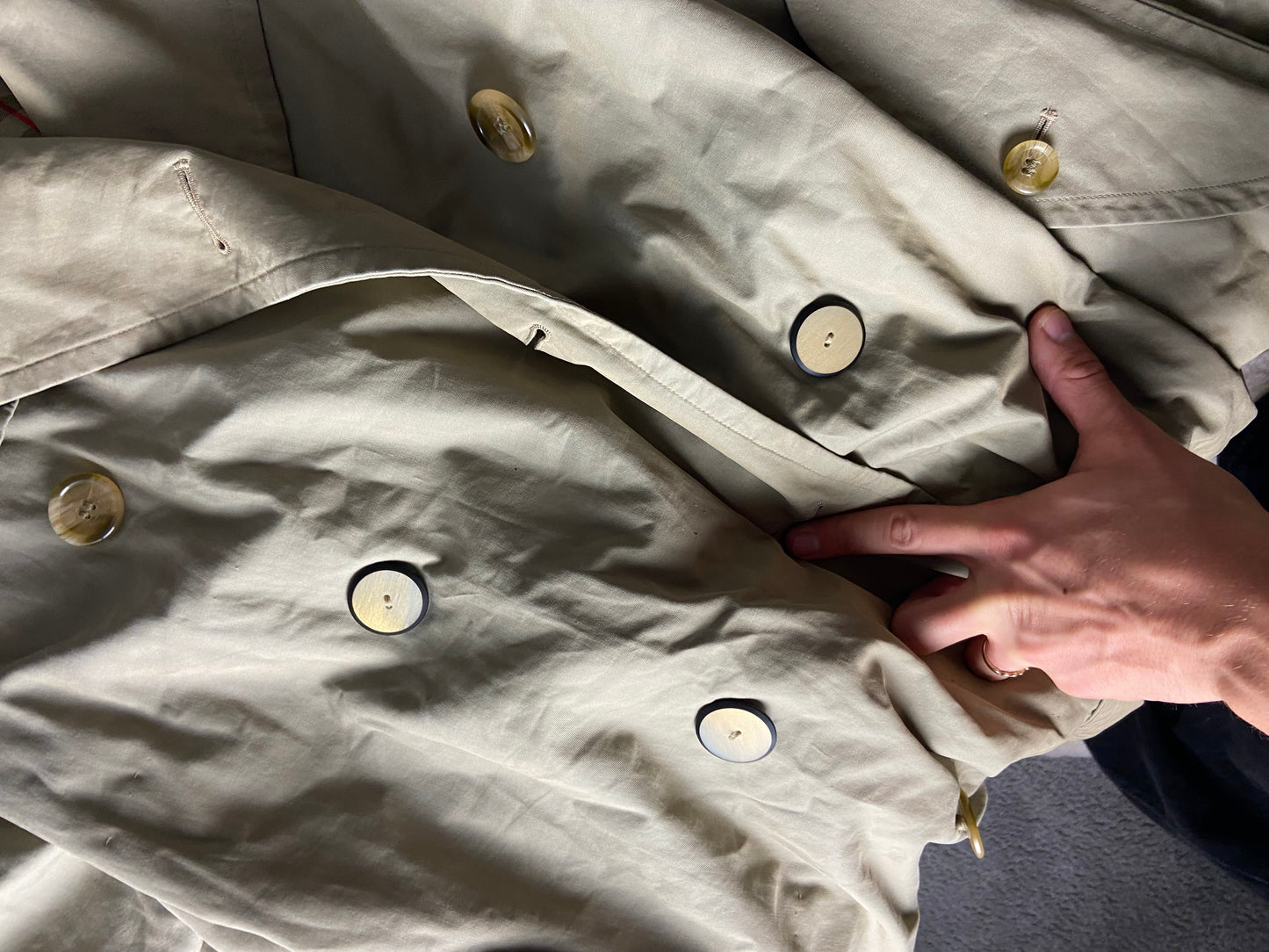 Burberry Trenchcoat Size 56/XL