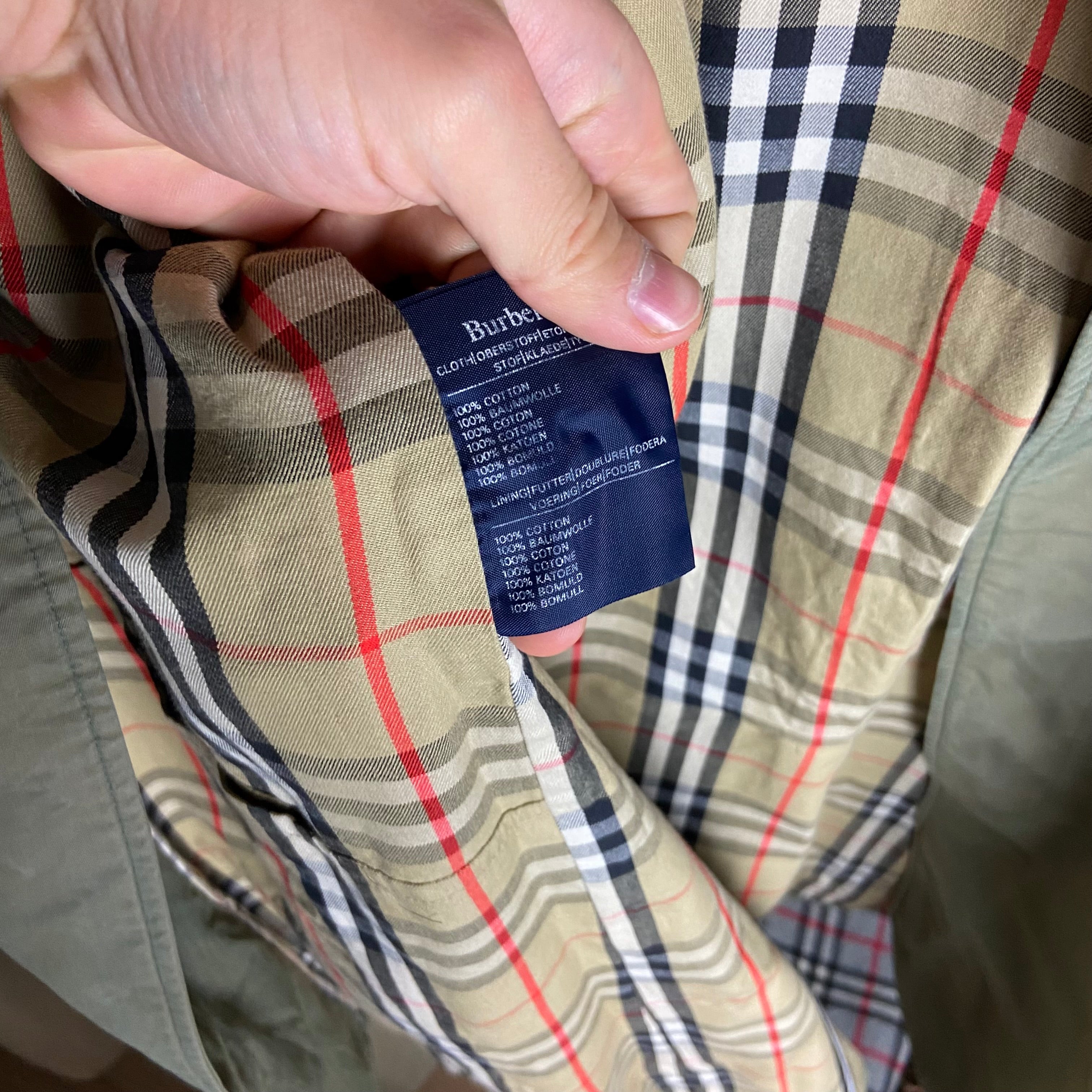 Burberry Trenchcoat Size 56/XL
