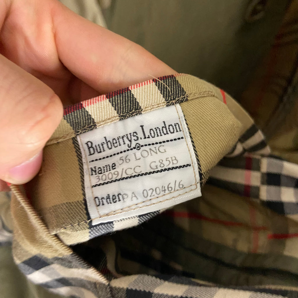 Burberry Trenchcoat Size 56/XL