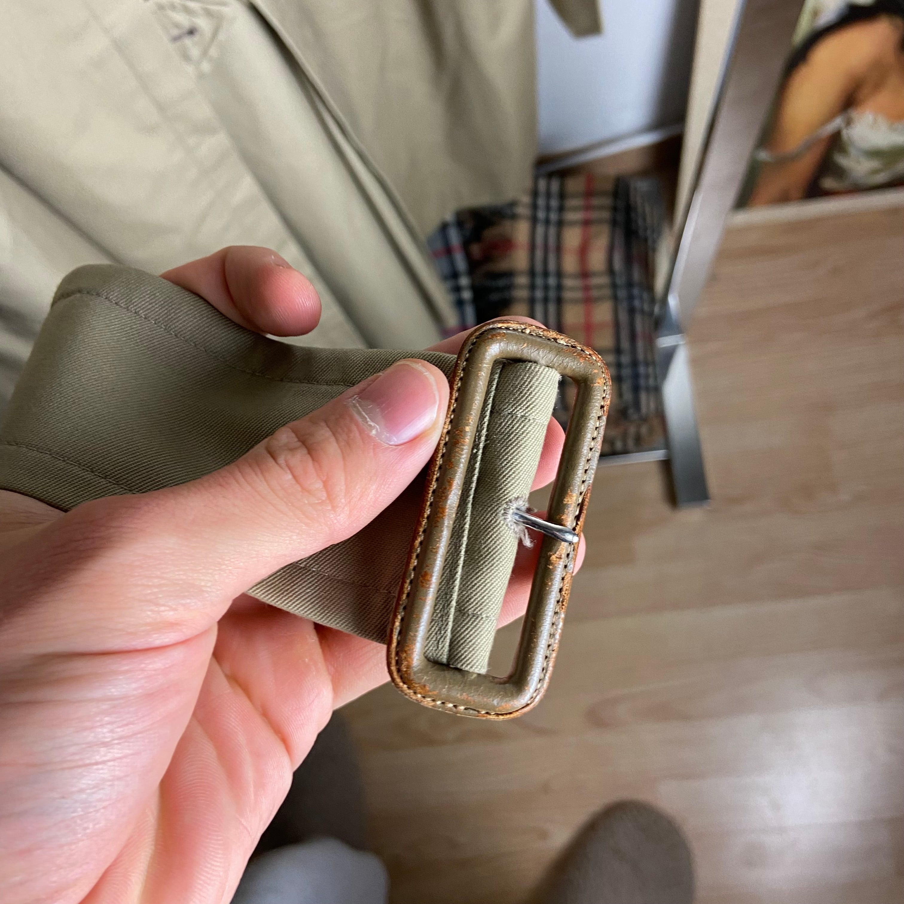 Burberrys Trenchcoat (58/XXL) including Inlet