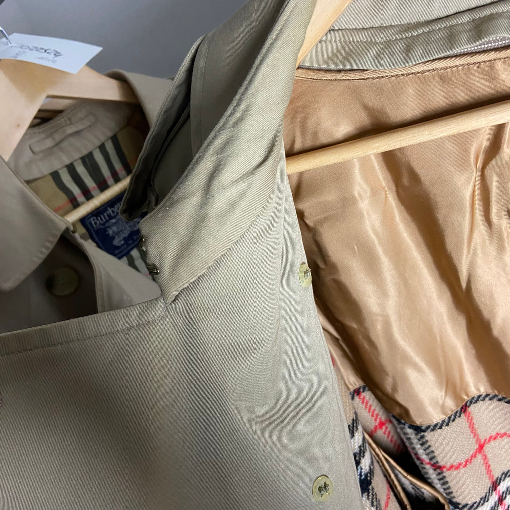 Burberrys Trenchcoat (58/XXL) including Inlet