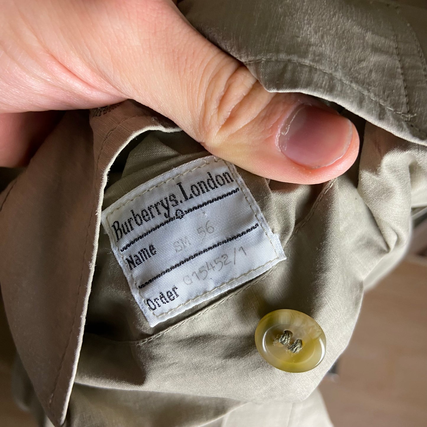 Burberry Trenchcoat Size 56/XL