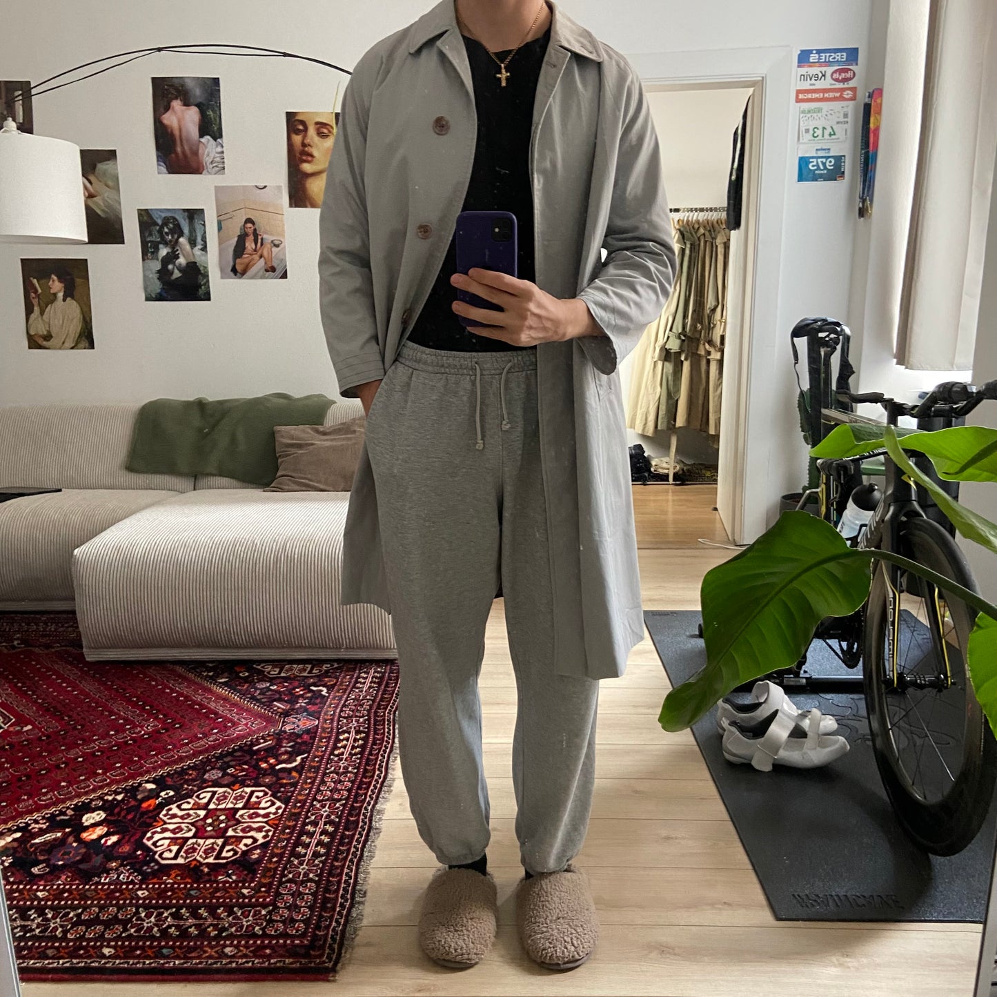Burberry Trenchcoat Size 14/L